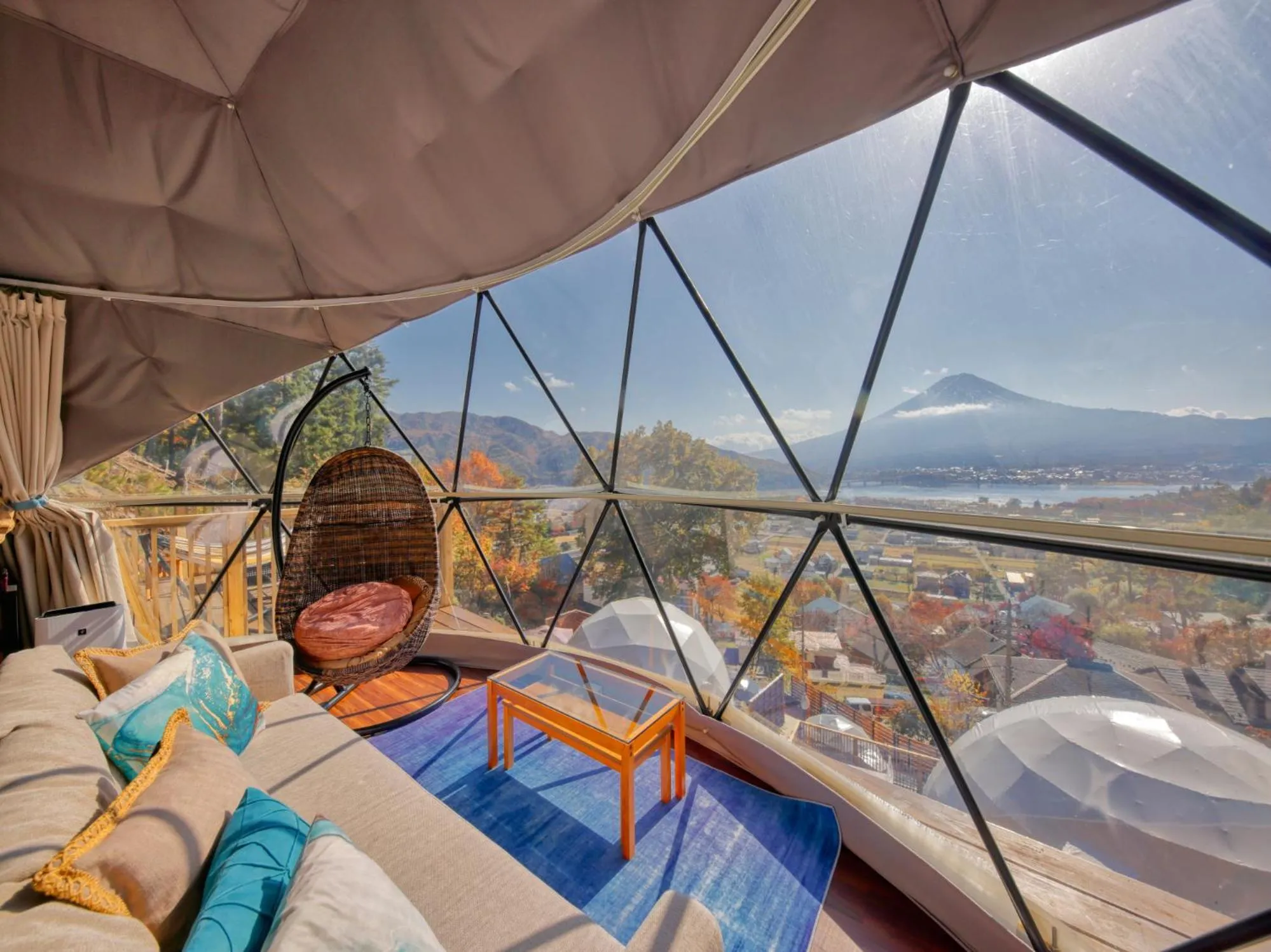 Photo of the whole room in Mt.Fujiグランピングテラス　嶺乃華