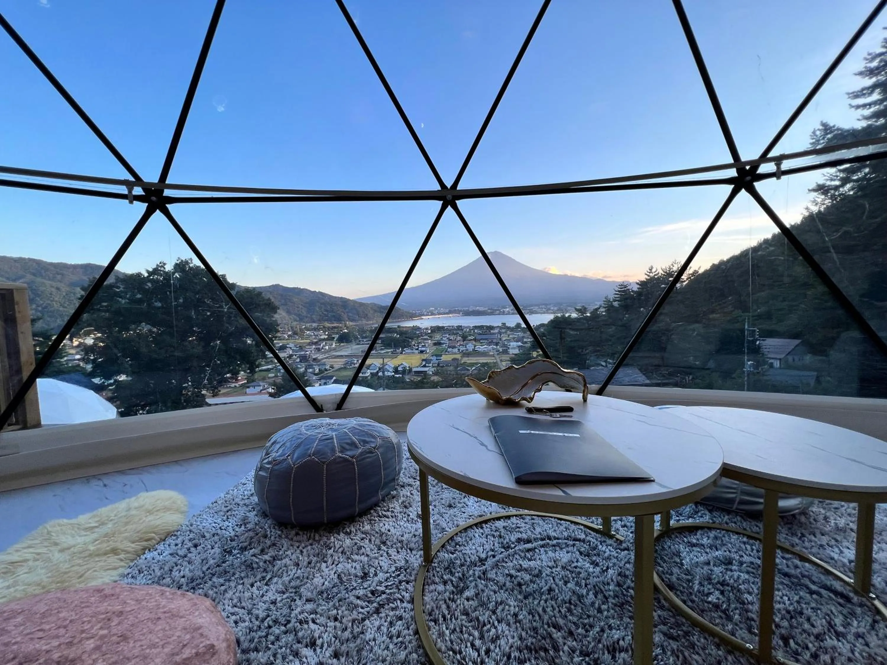 View (from property/room) in Mt.Fujiグランピングテラス　嶺乃華