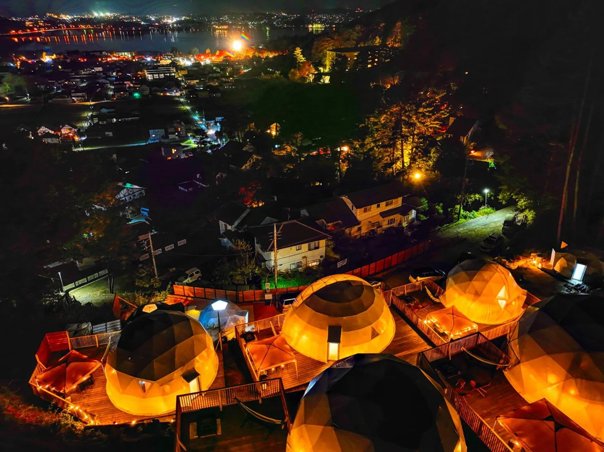 Property building in Mt.Fujiグランピングテラス　嶺乃華