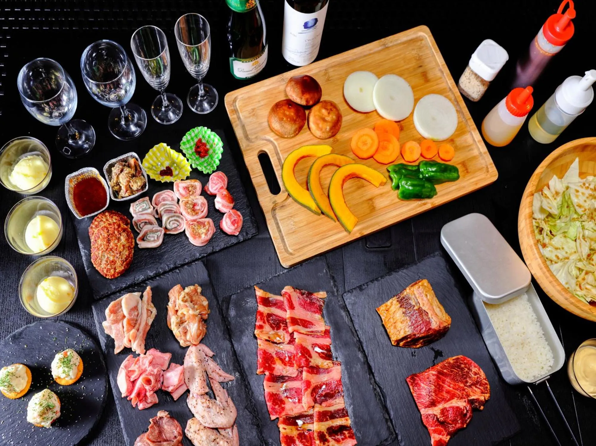 BBQ facilities in Mt.Fujiグランピングテラス　嶺乃華