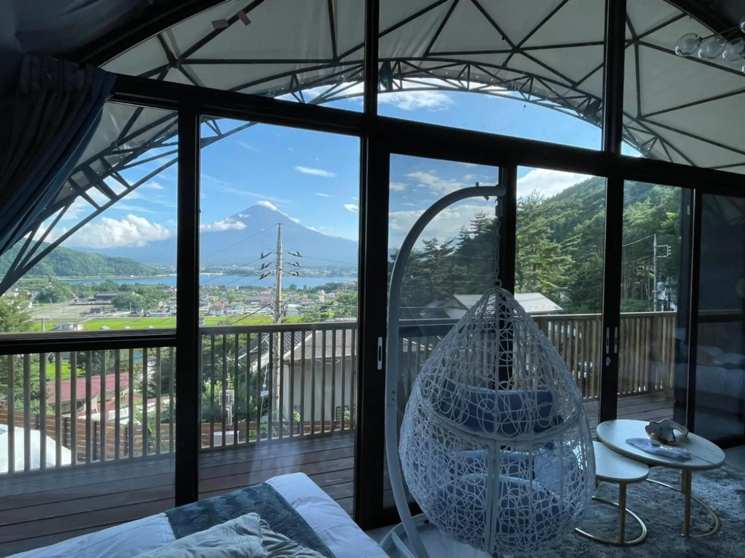 Natural landscape in Mt.Fujiグランピングテラス　嶺乃華