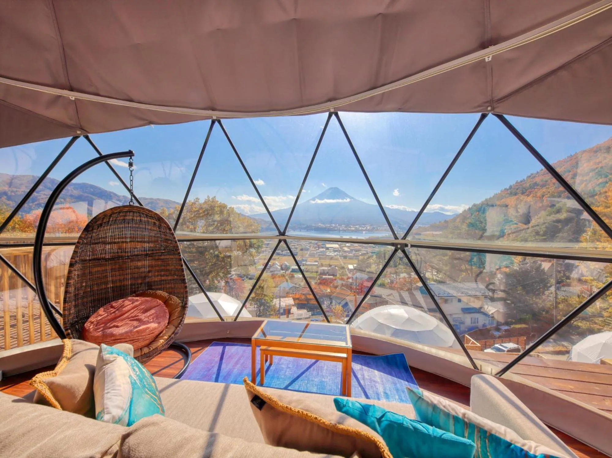 Photo of the whole room in Mt.Fujiグランピングテラス　嶺乃華