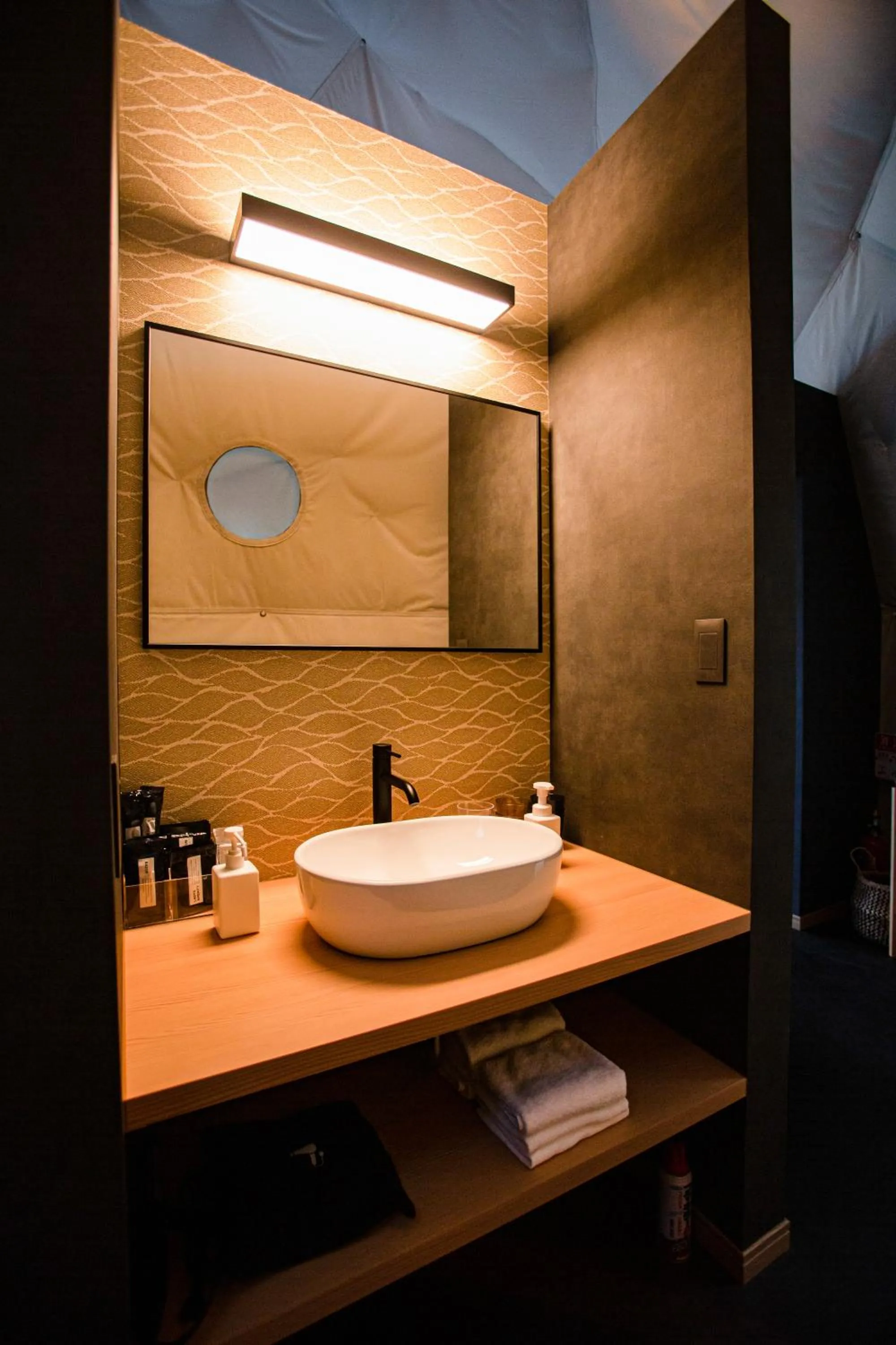 Bathroom in Mt.Fujiグランピングテラス　嶺乃華