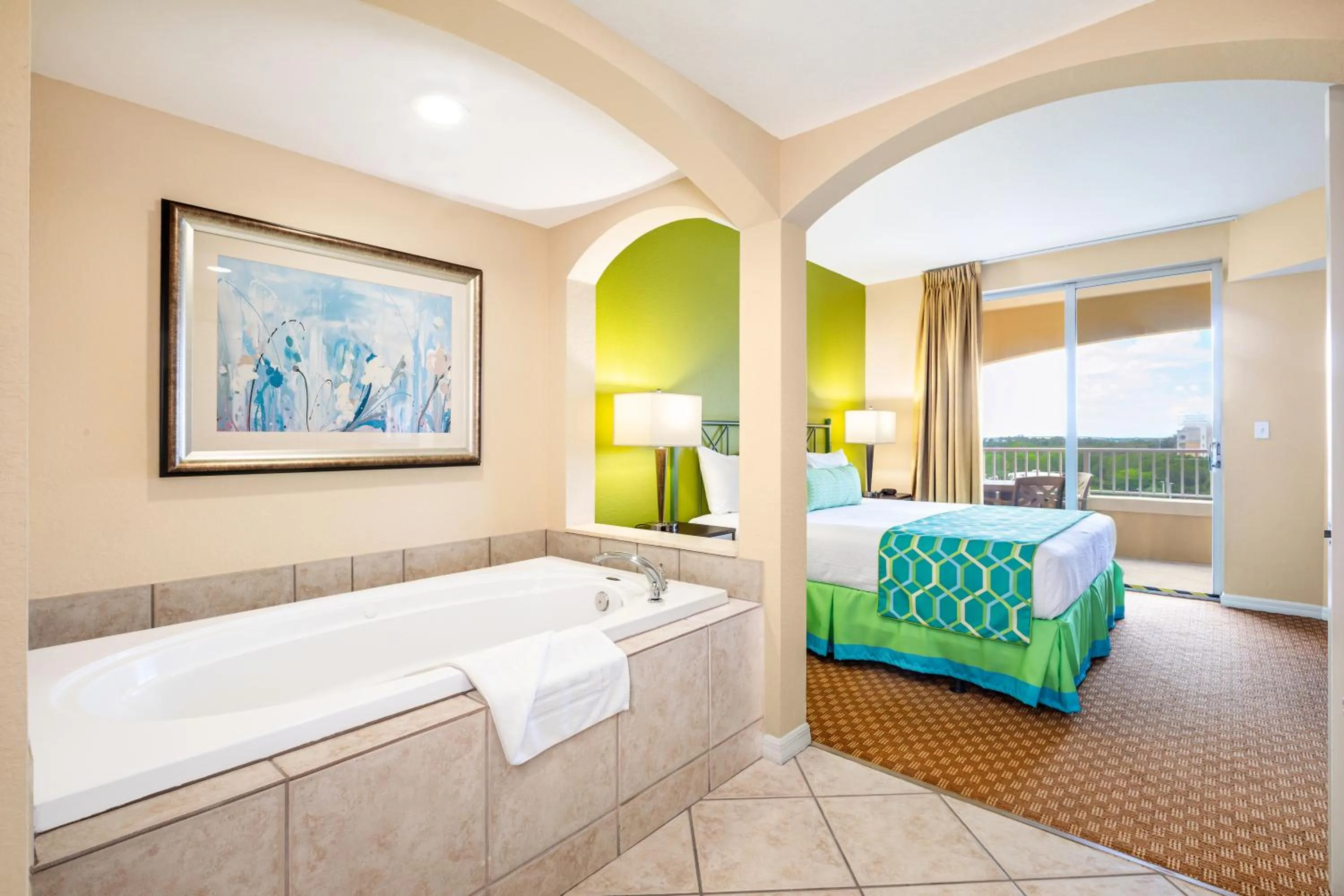 Bedroom, Bed in Vacation Village at Weston, Fort Lauderdale