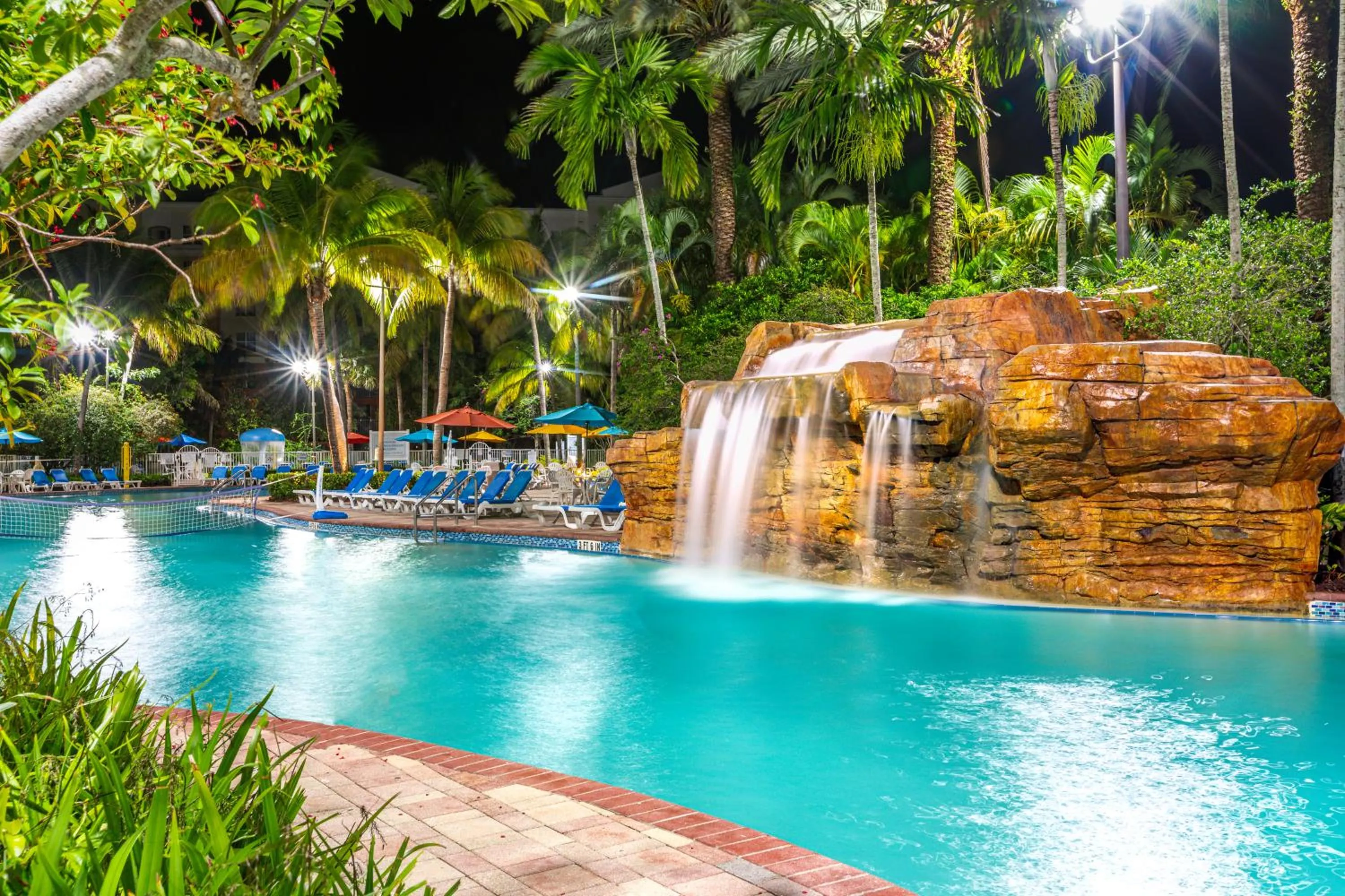 Night in Vacation Village at Weston, Fort Lauderdale