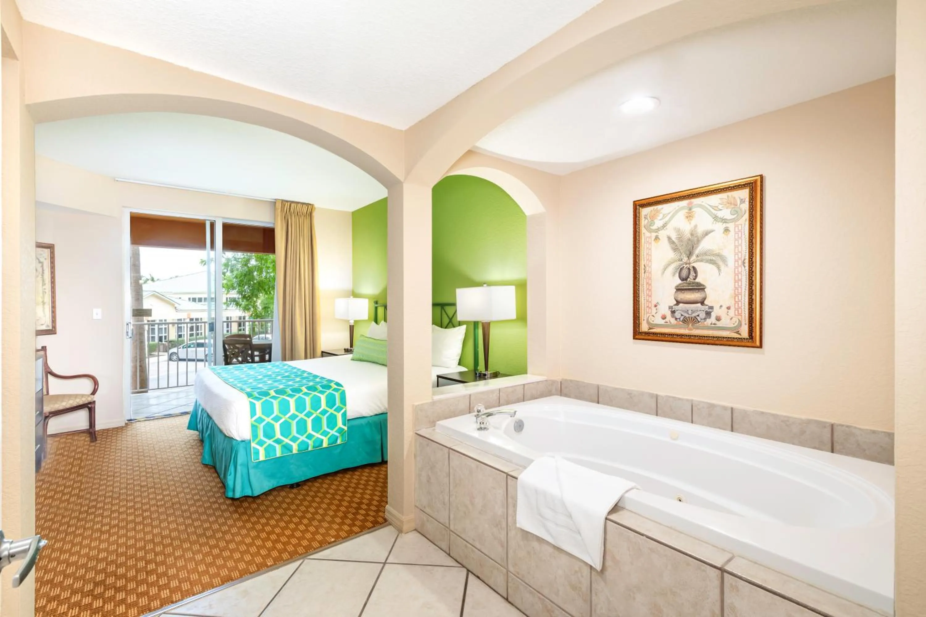 Bedroom, Bed in Vacation Village at Weston, Fort Lauderdale