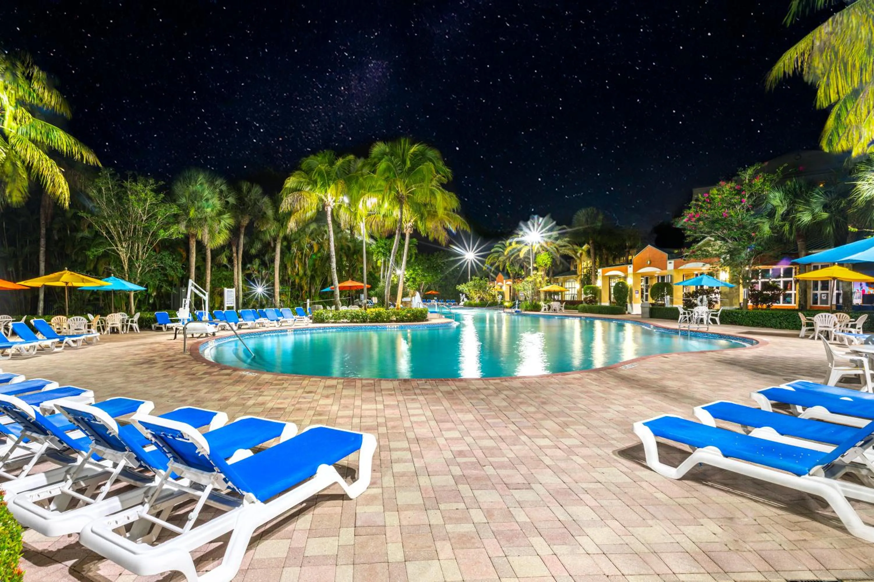 Night in Vacation Village at Weston, Fort Lauderdale