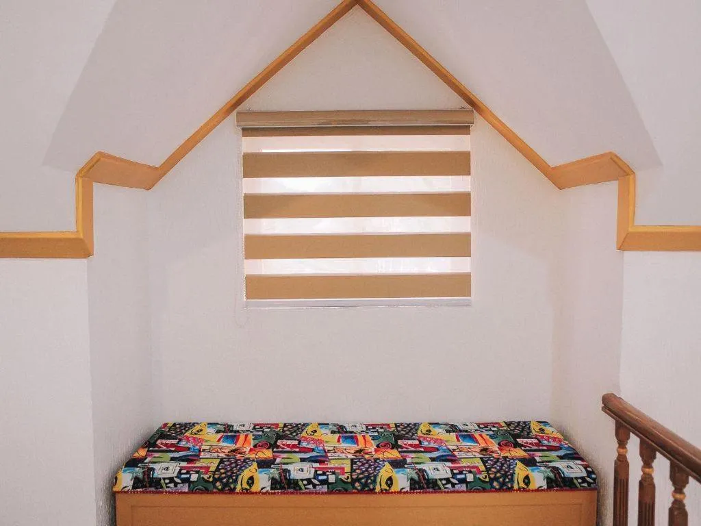 Bed in Villa Excellance Beach and Wave Pool Resort