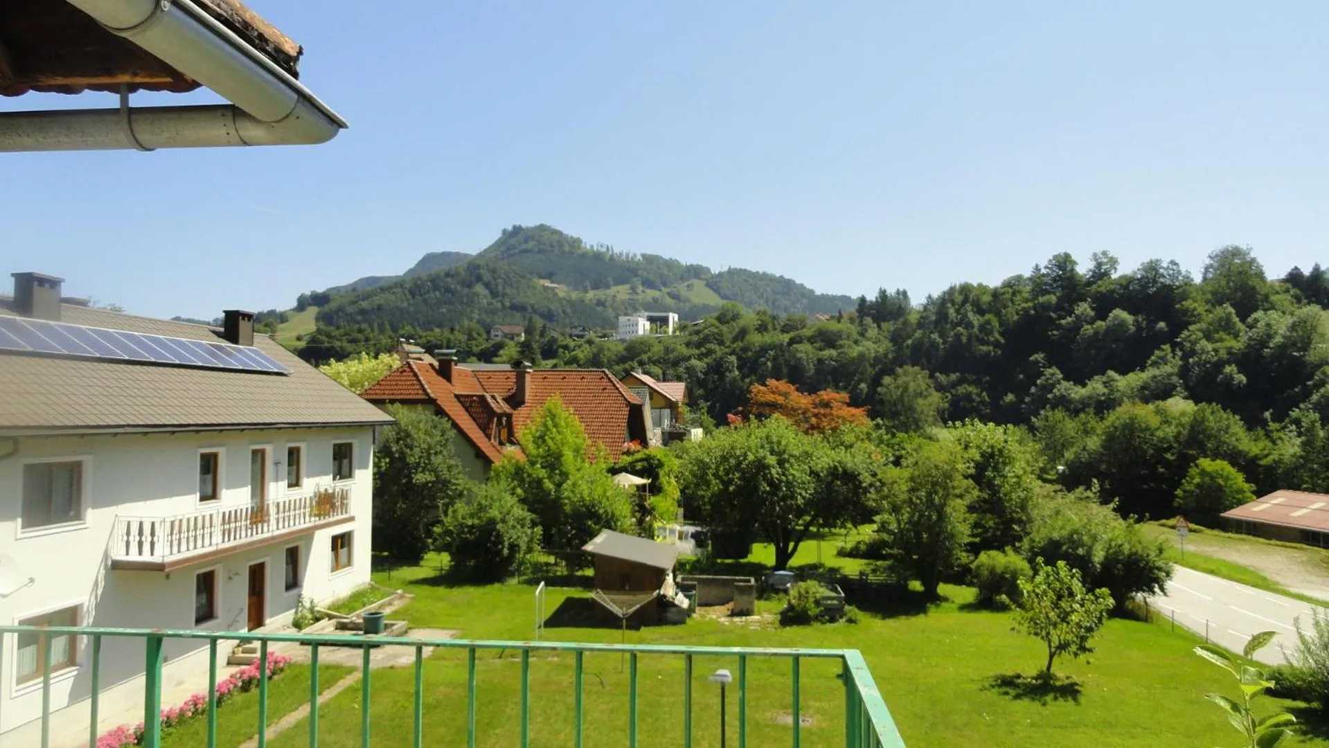 Quiet street view in Ennstalerhof