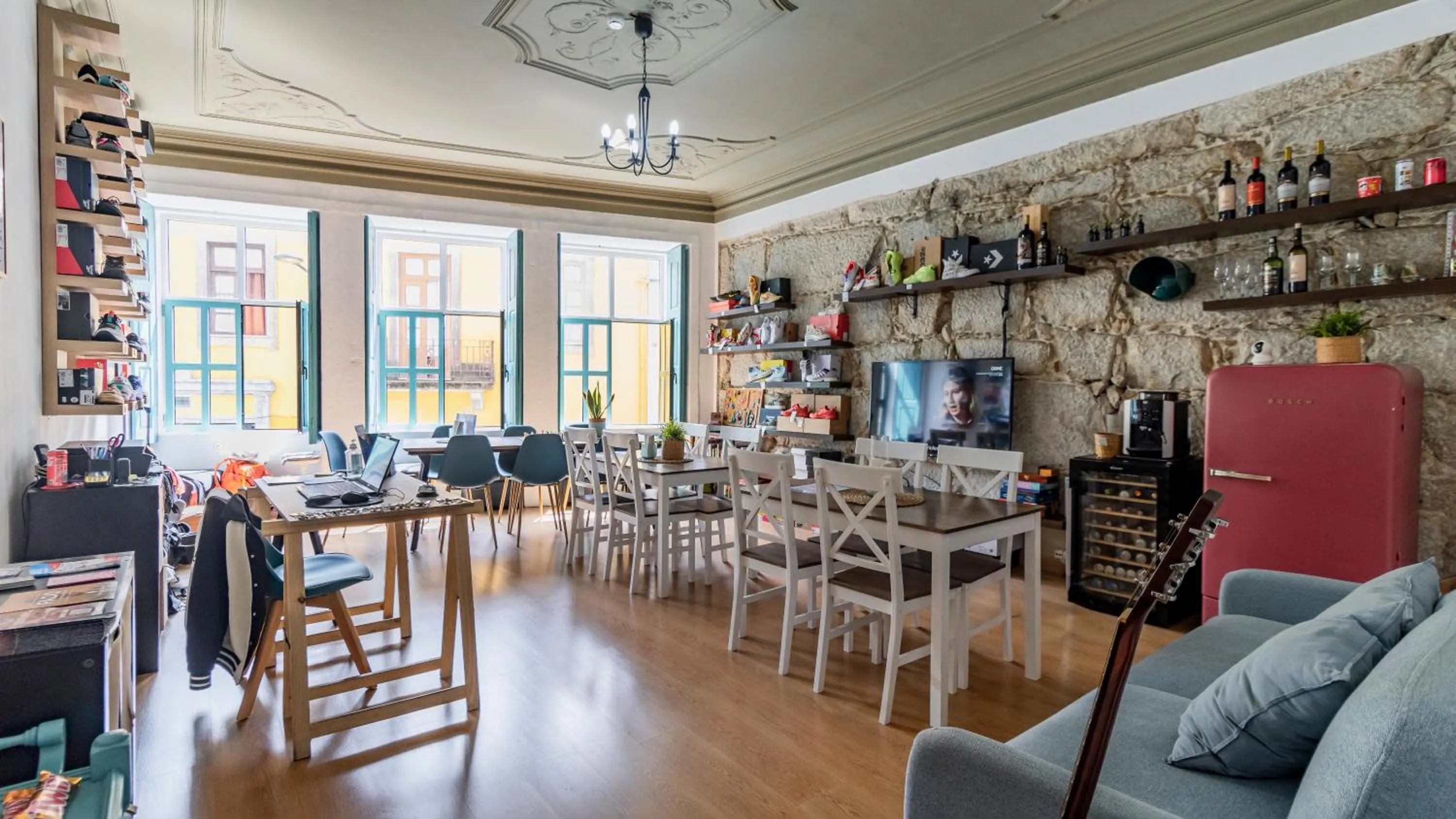 Lobby or reception in Invictus Hostel