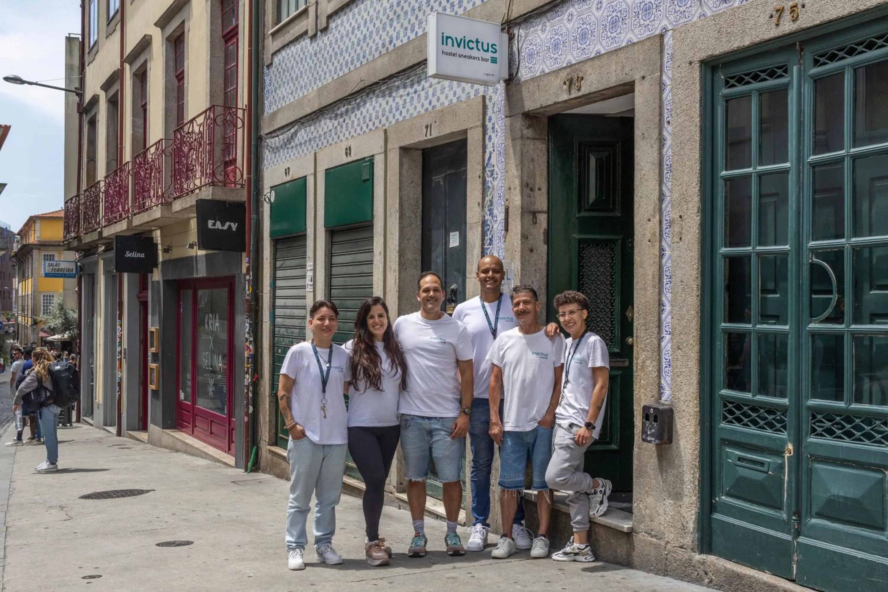 People in Invictus Hostel