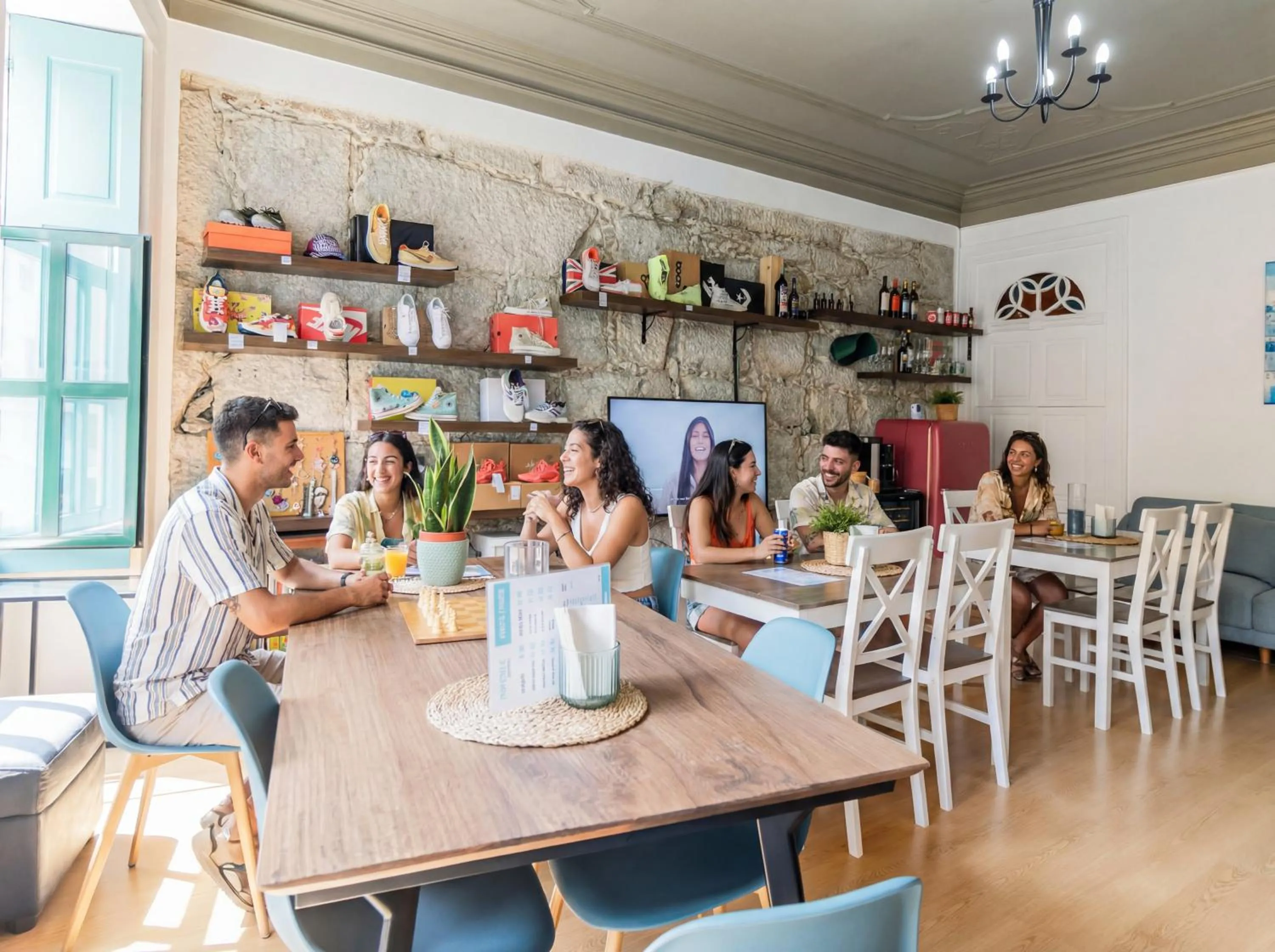 People in Invictus Hostel