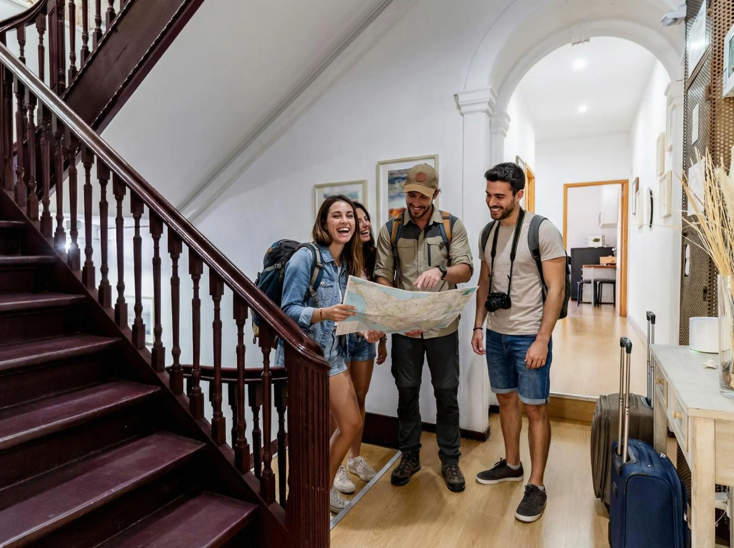 People in Invictus Hostel