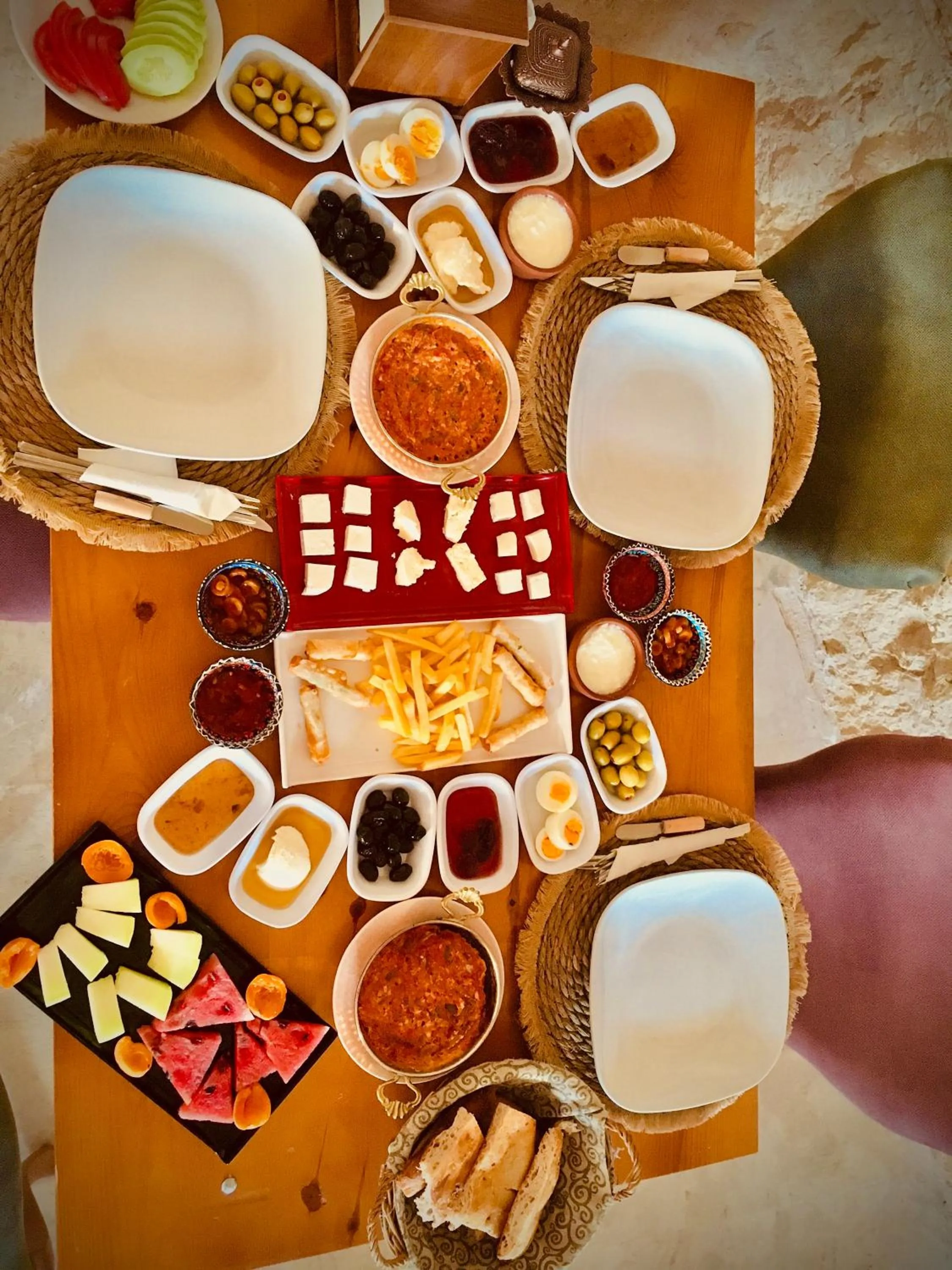 Restaurant/places to eat in Mons Masius Hotel Teras