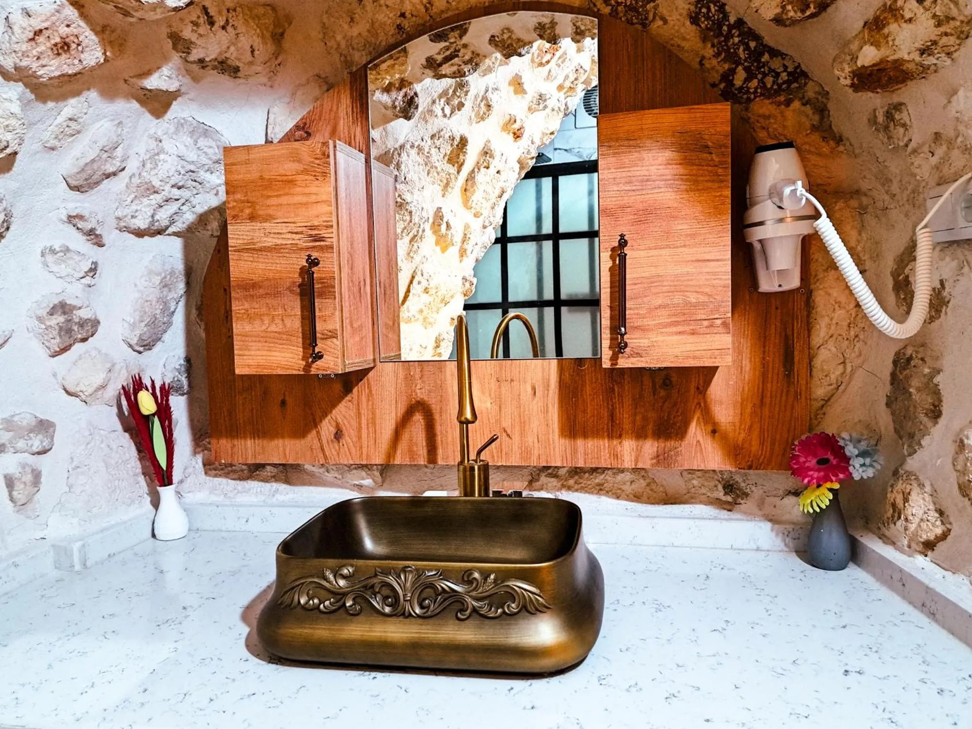 Bathroom in Mons Masius Hotel Teras