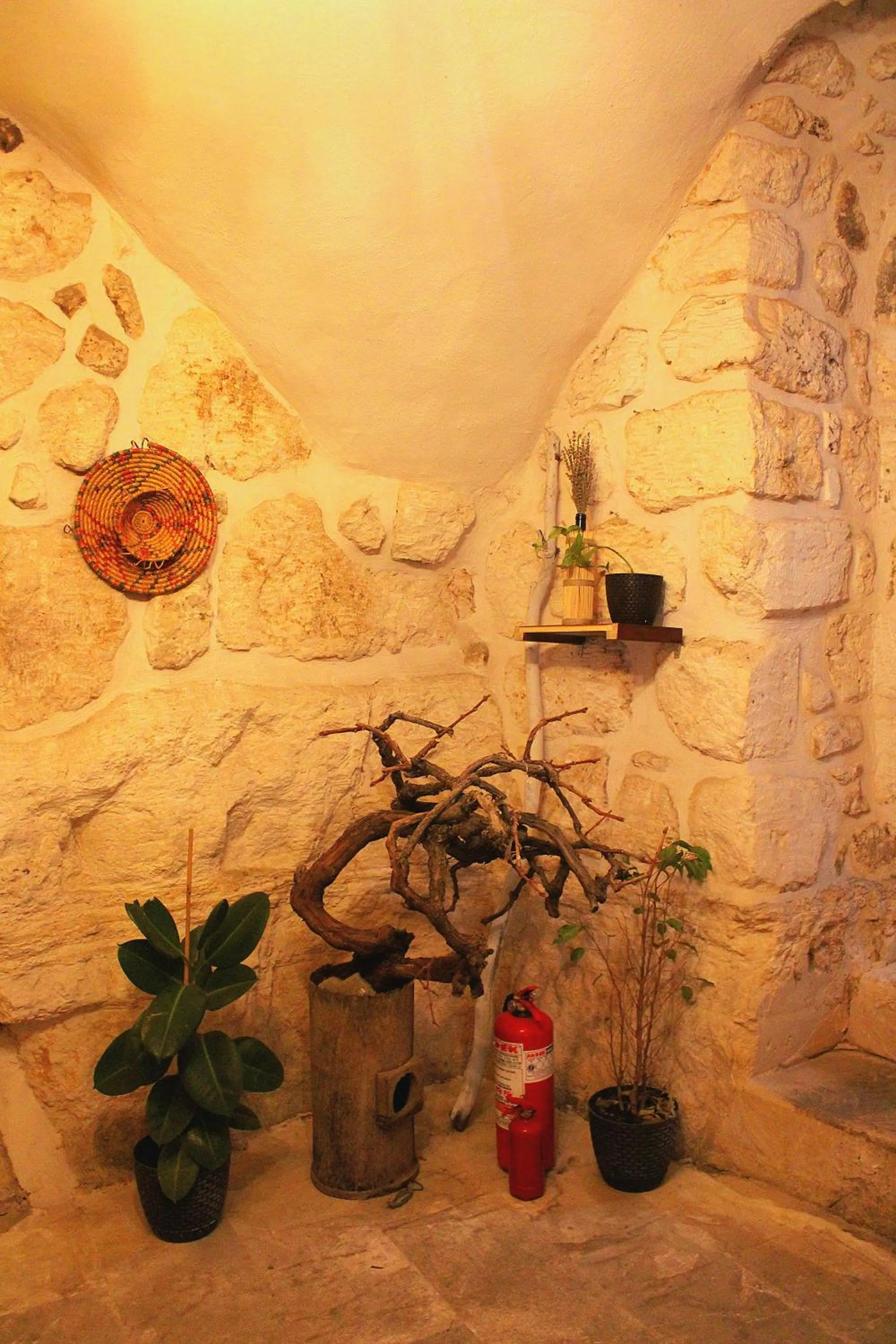 Decorative detail in Mons Masius Hotel Teras