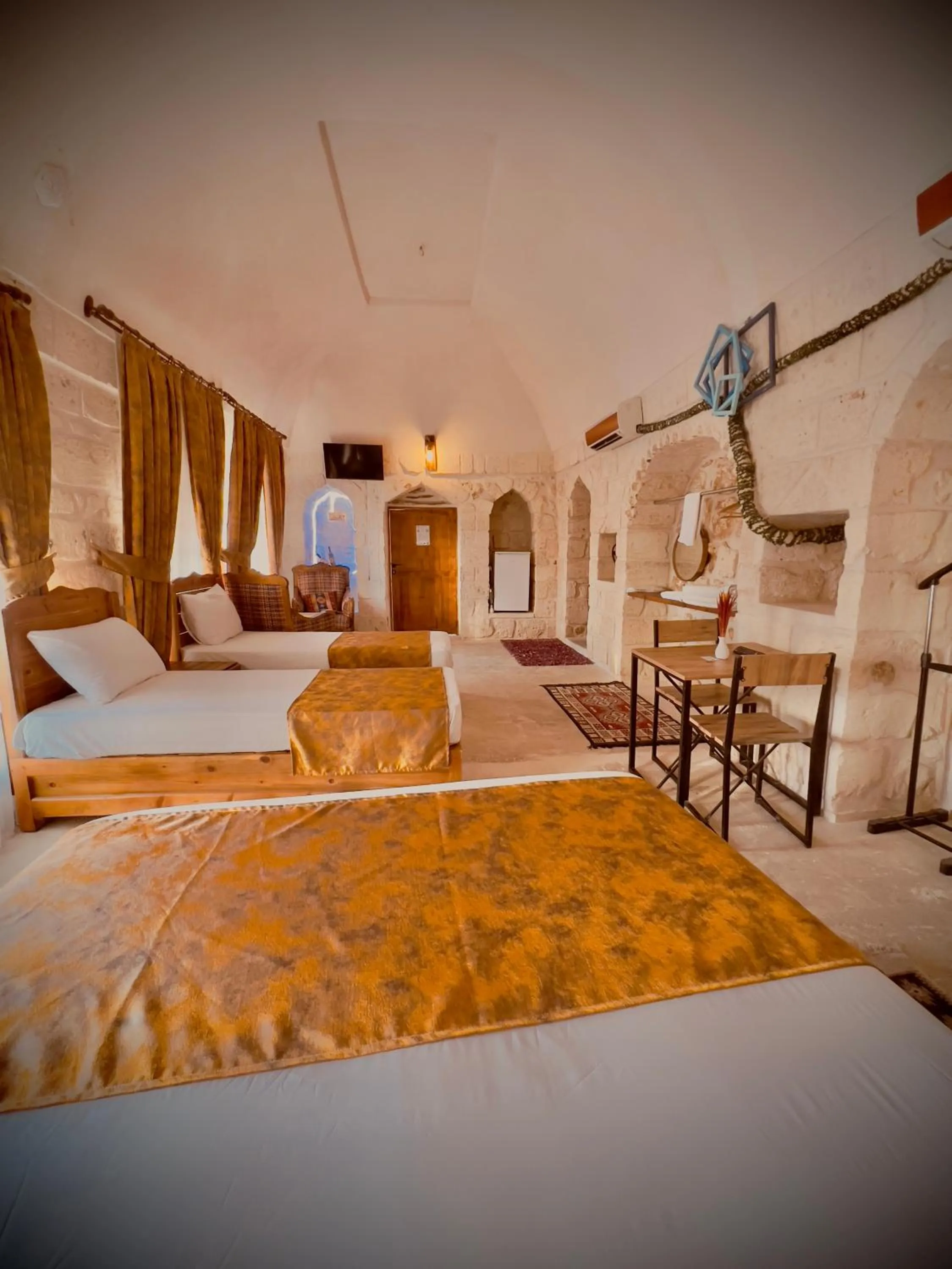 Bed in Mons Masius Hotel Teras