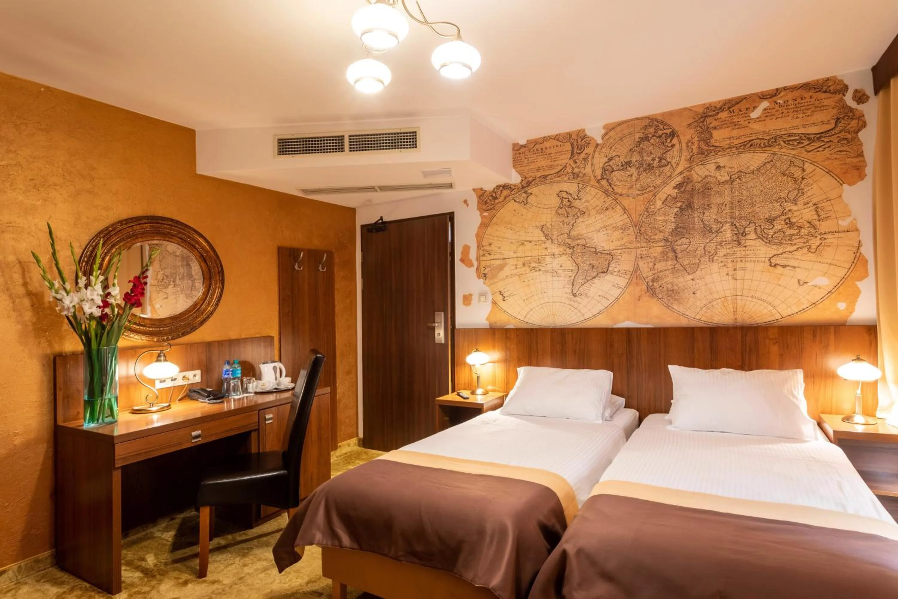 Bed in David Boutique Hotel