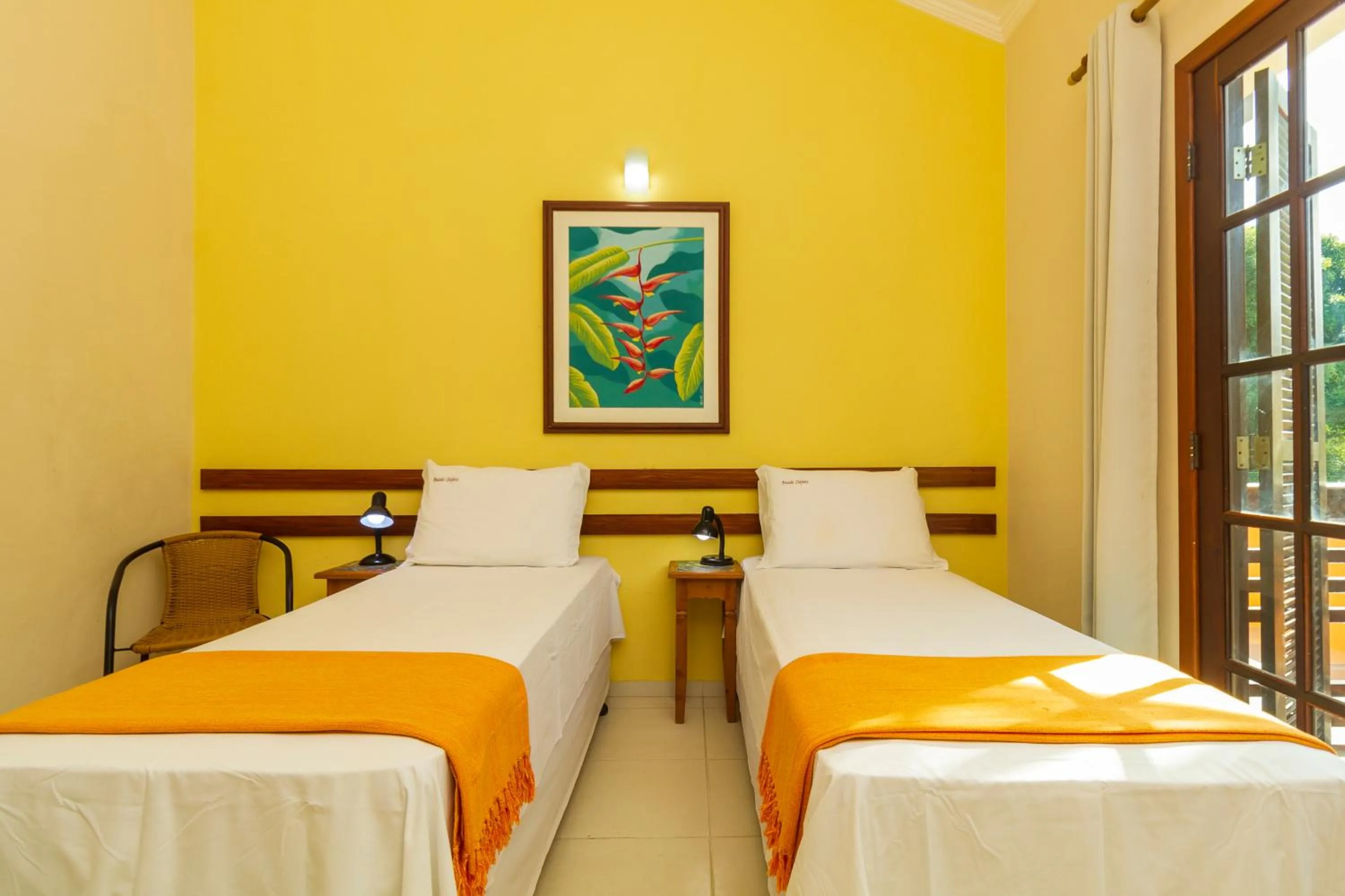 Bed in Pousada Villa Verano