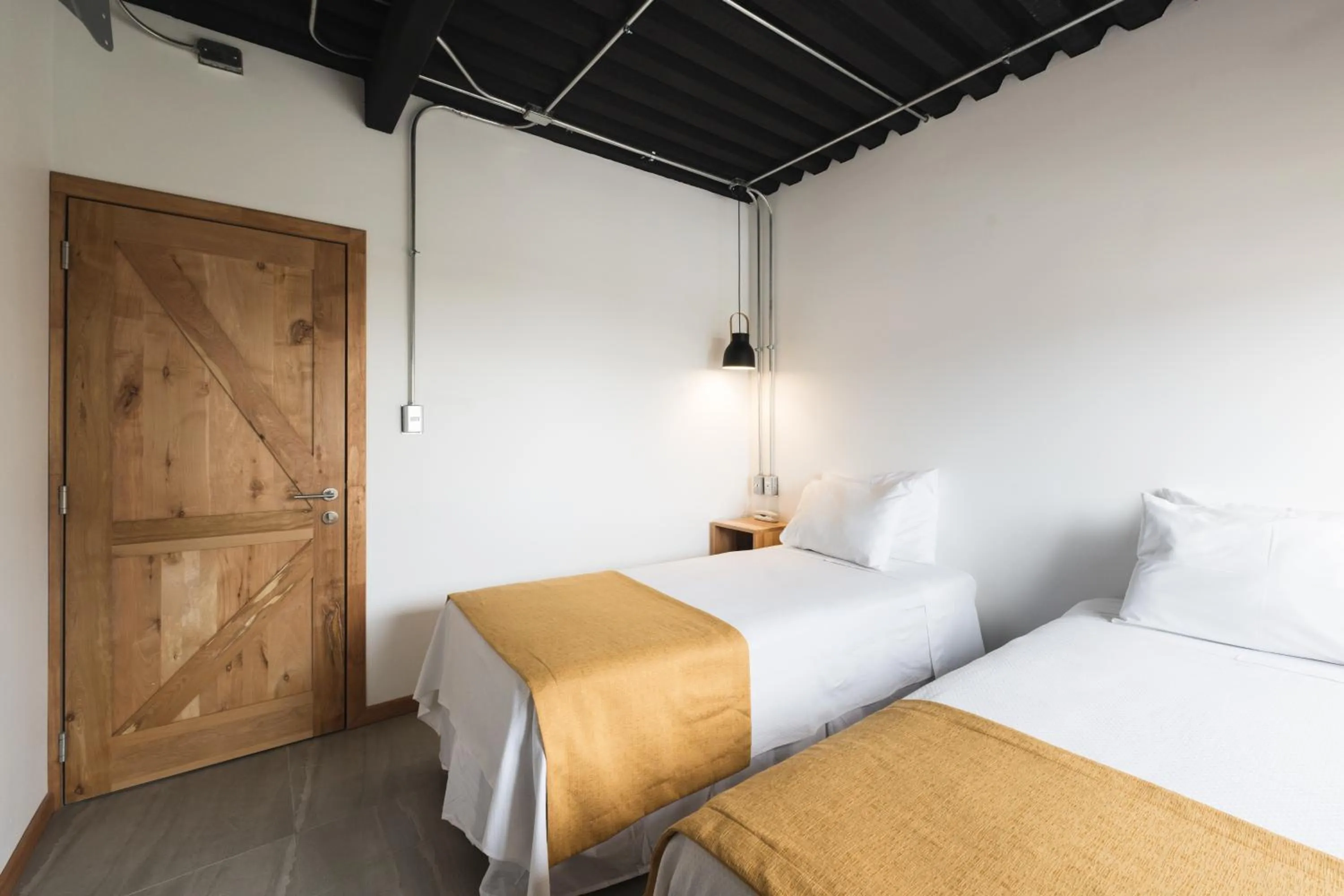 Bed in Hotel Big Sur