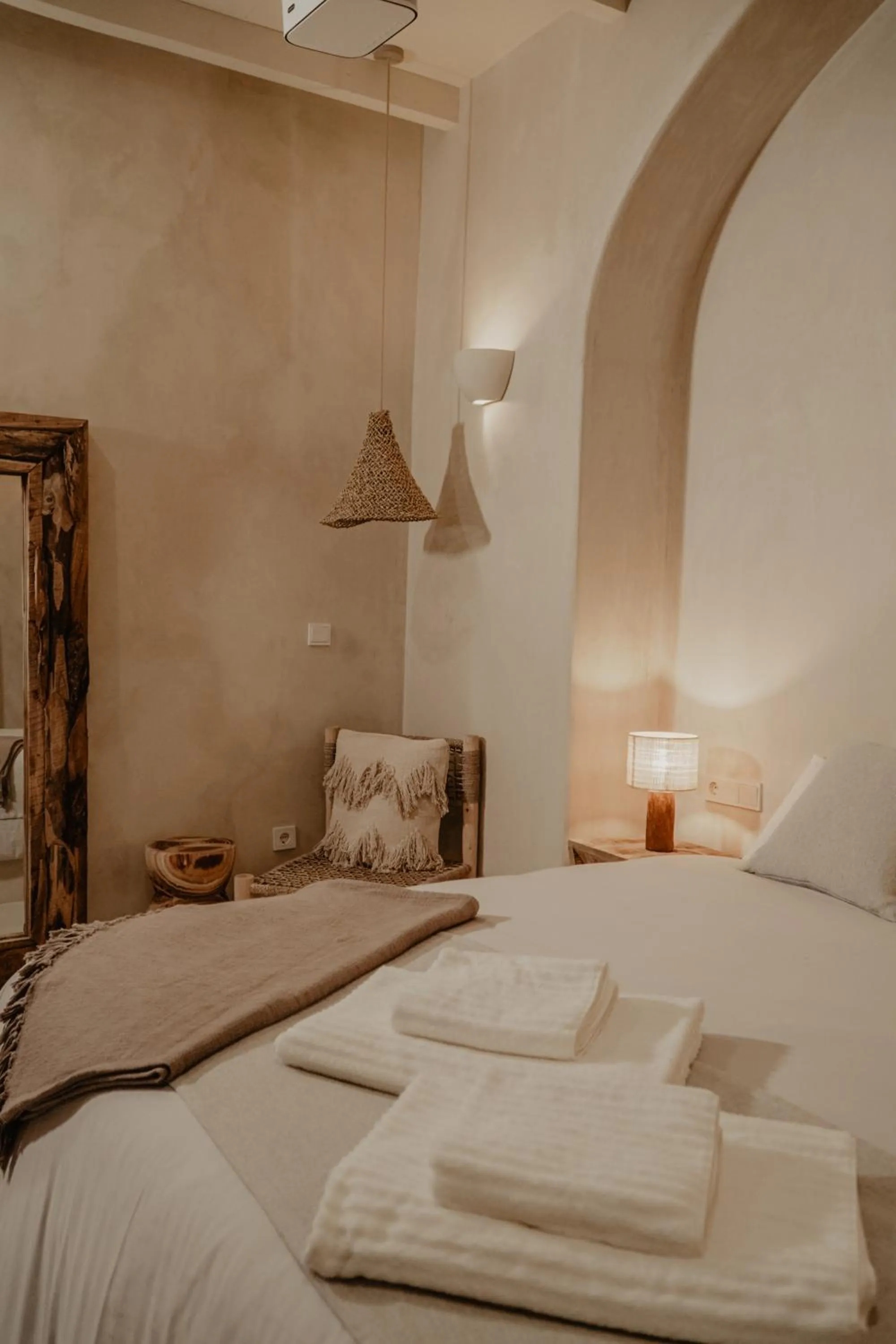 Bed in EntreArcos Casa Eco-Boutique