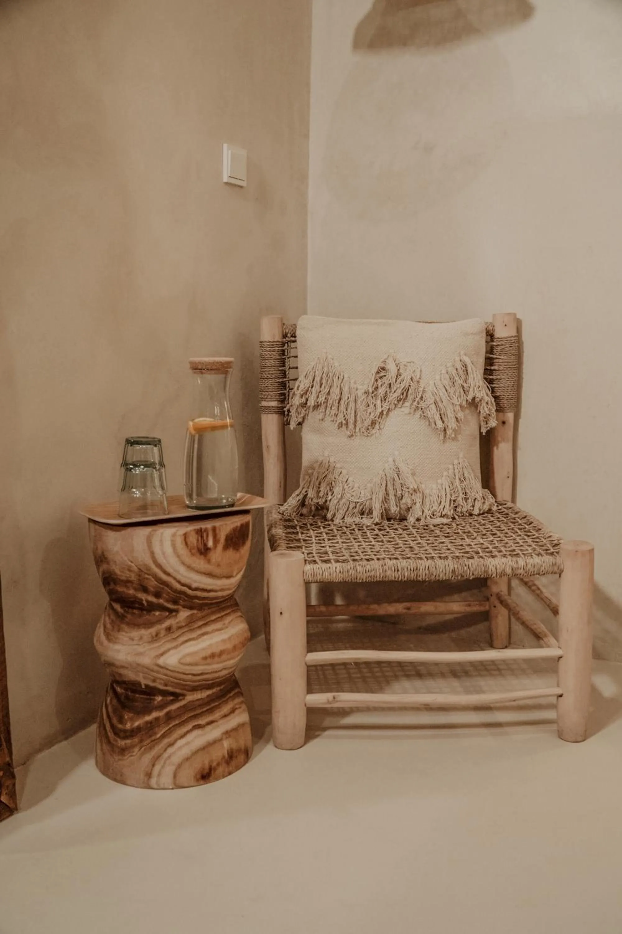 Bed in EntreArcos Casa Eco-Boutique