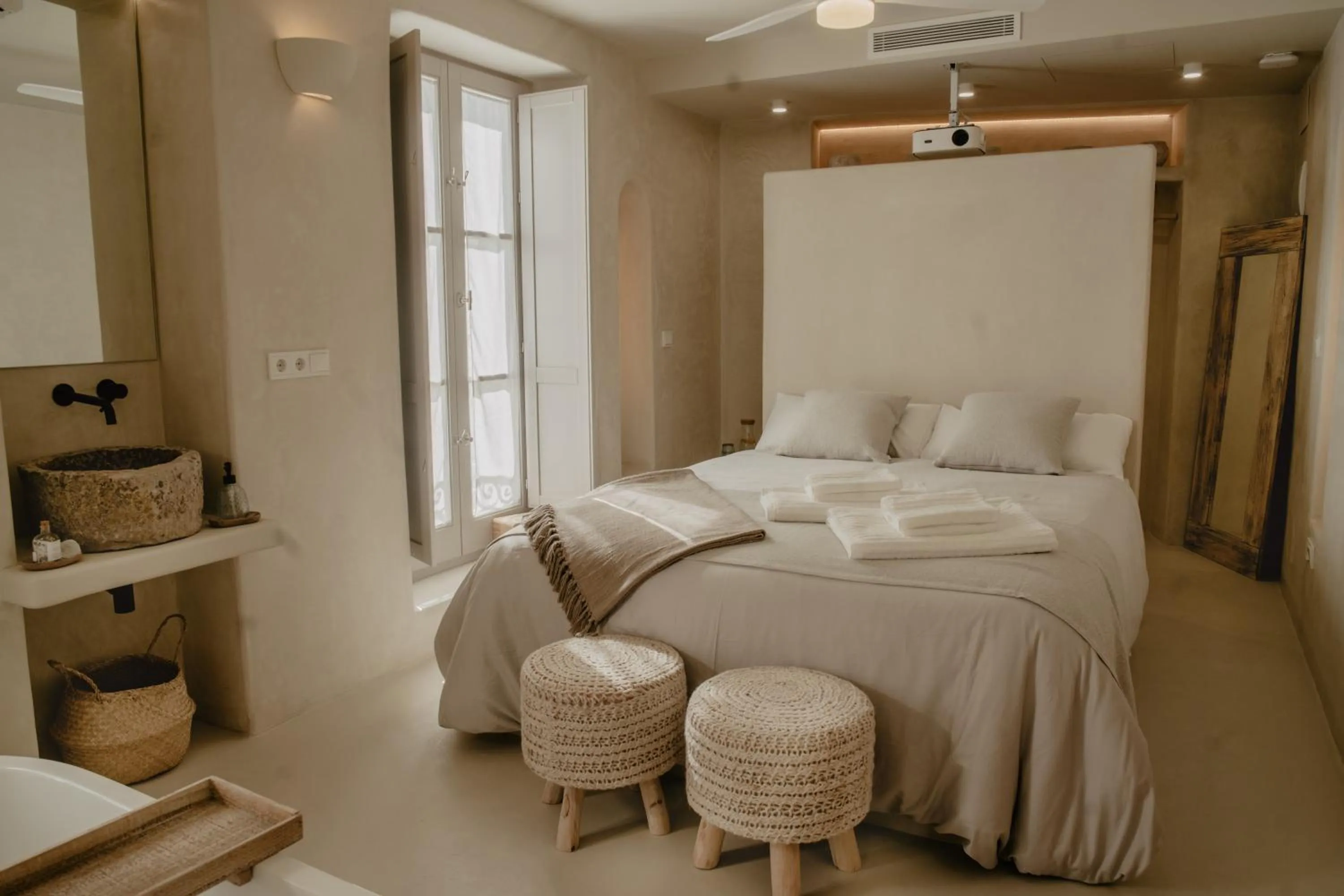 Bed in EntreArcos Casa Eco-Boutique