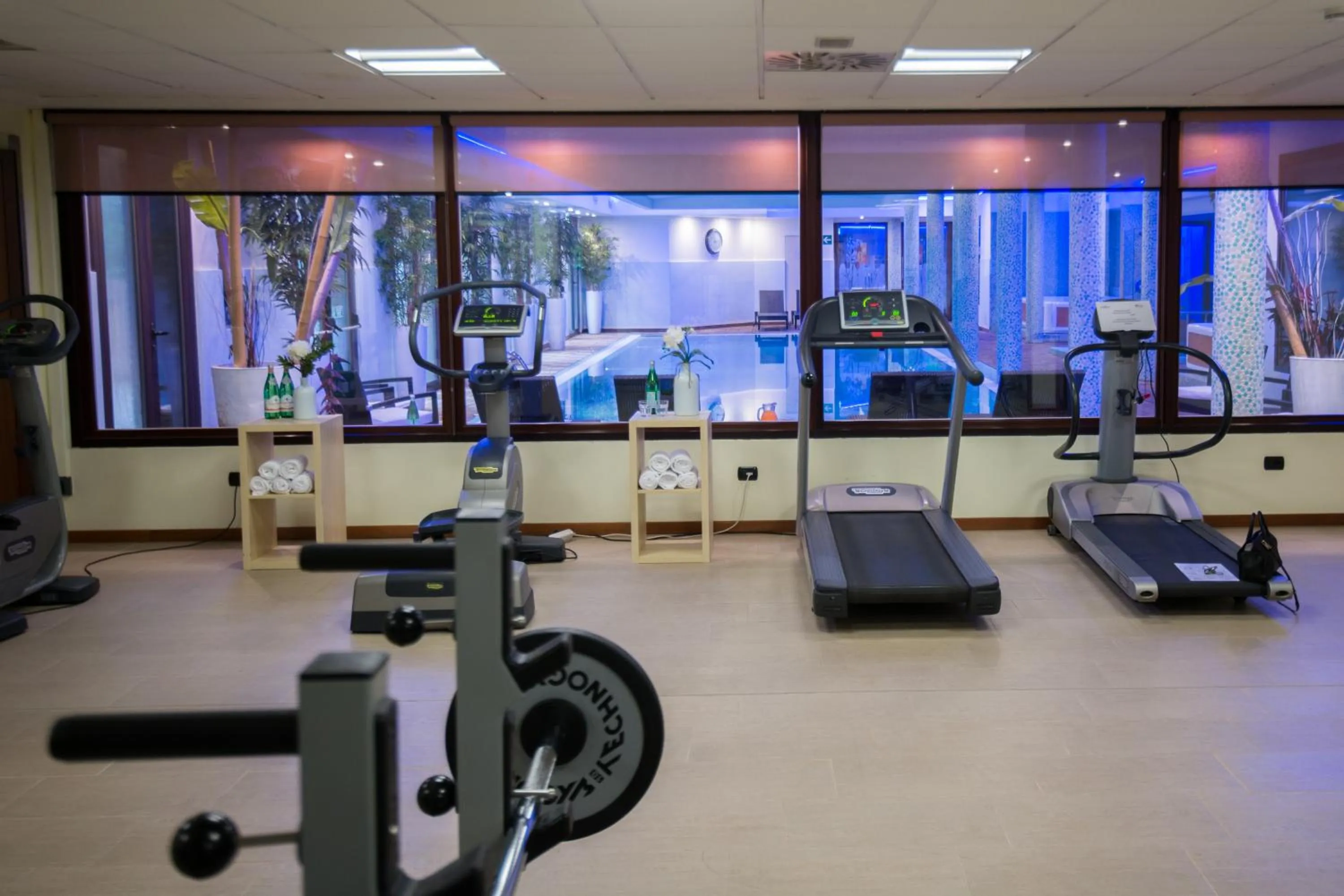 Fitness centre/facilities in As Hotel Cambiago