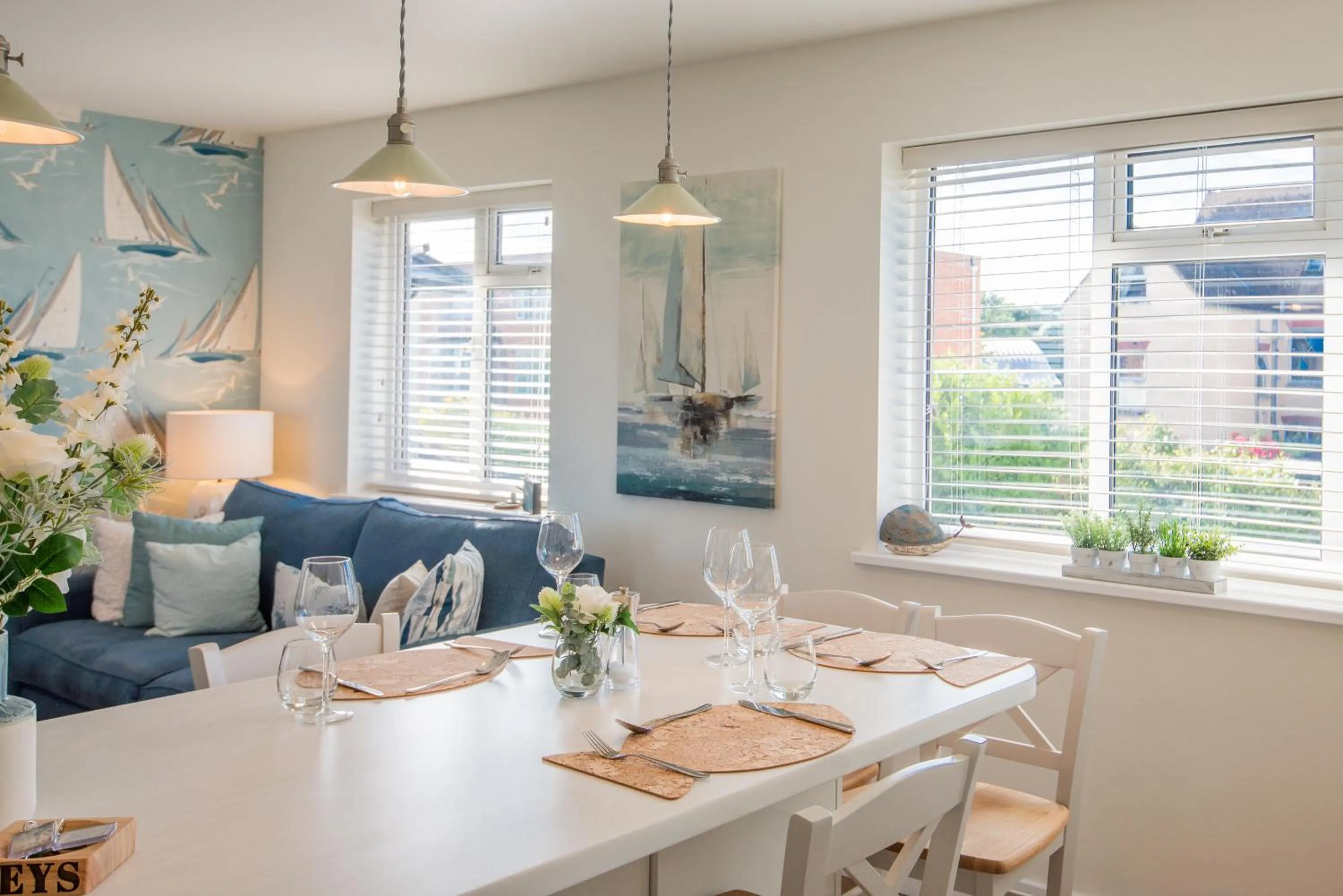 Living room in The Beach Escapes