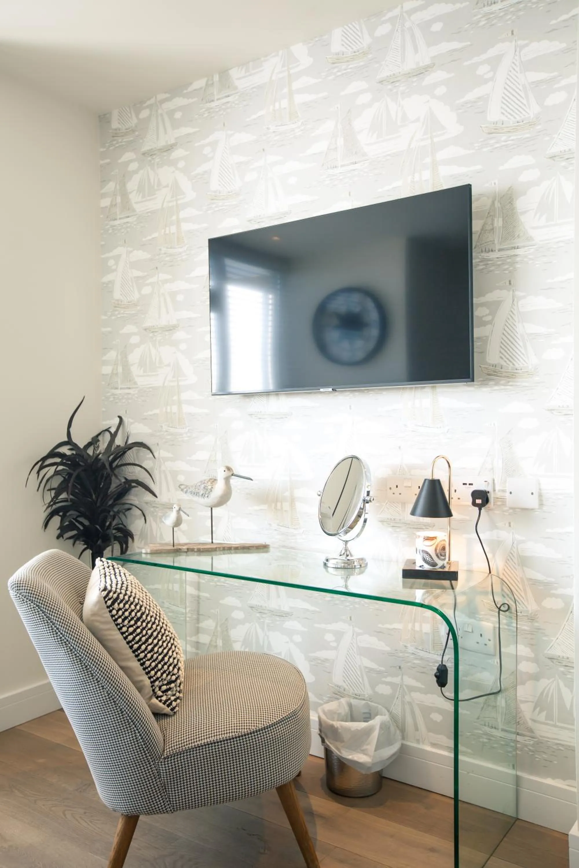 Seating area in The Beach Escapes