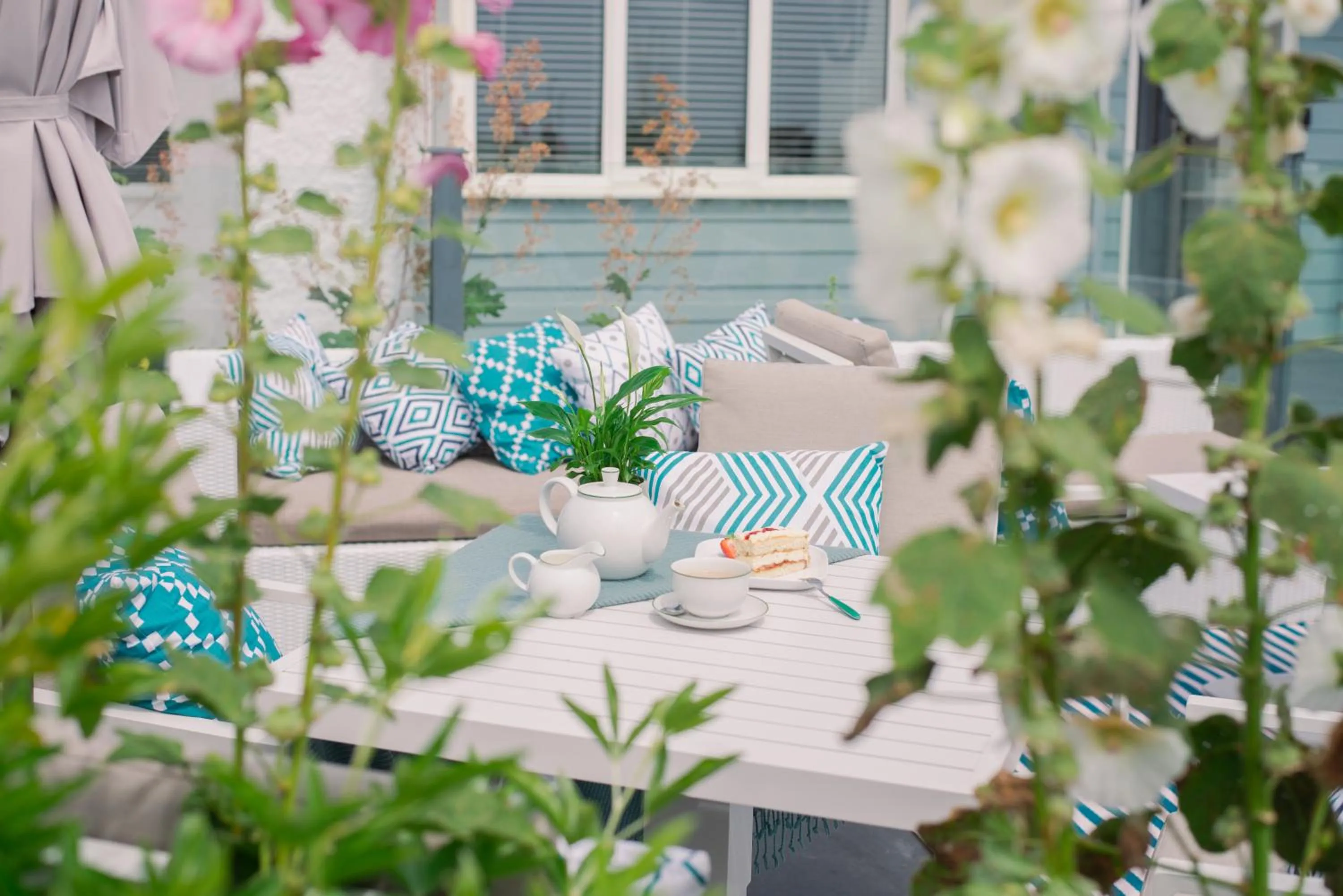 Patio in The Beach Escapes