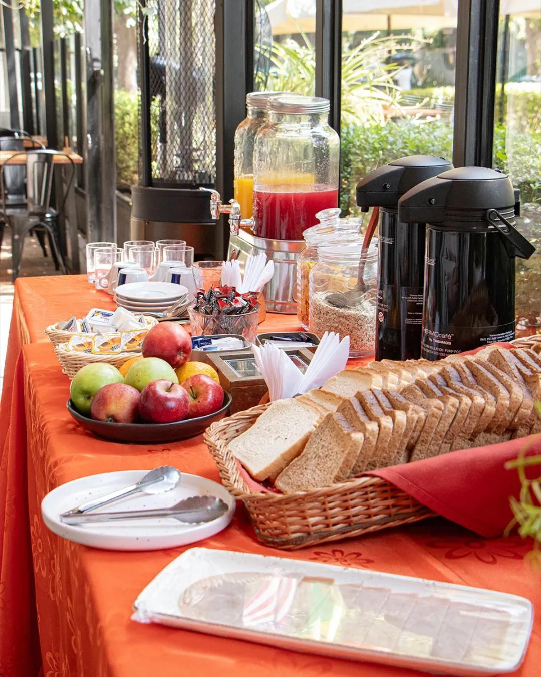 Continental breakfast in Tagle Casa del Lado Santiago Providencia