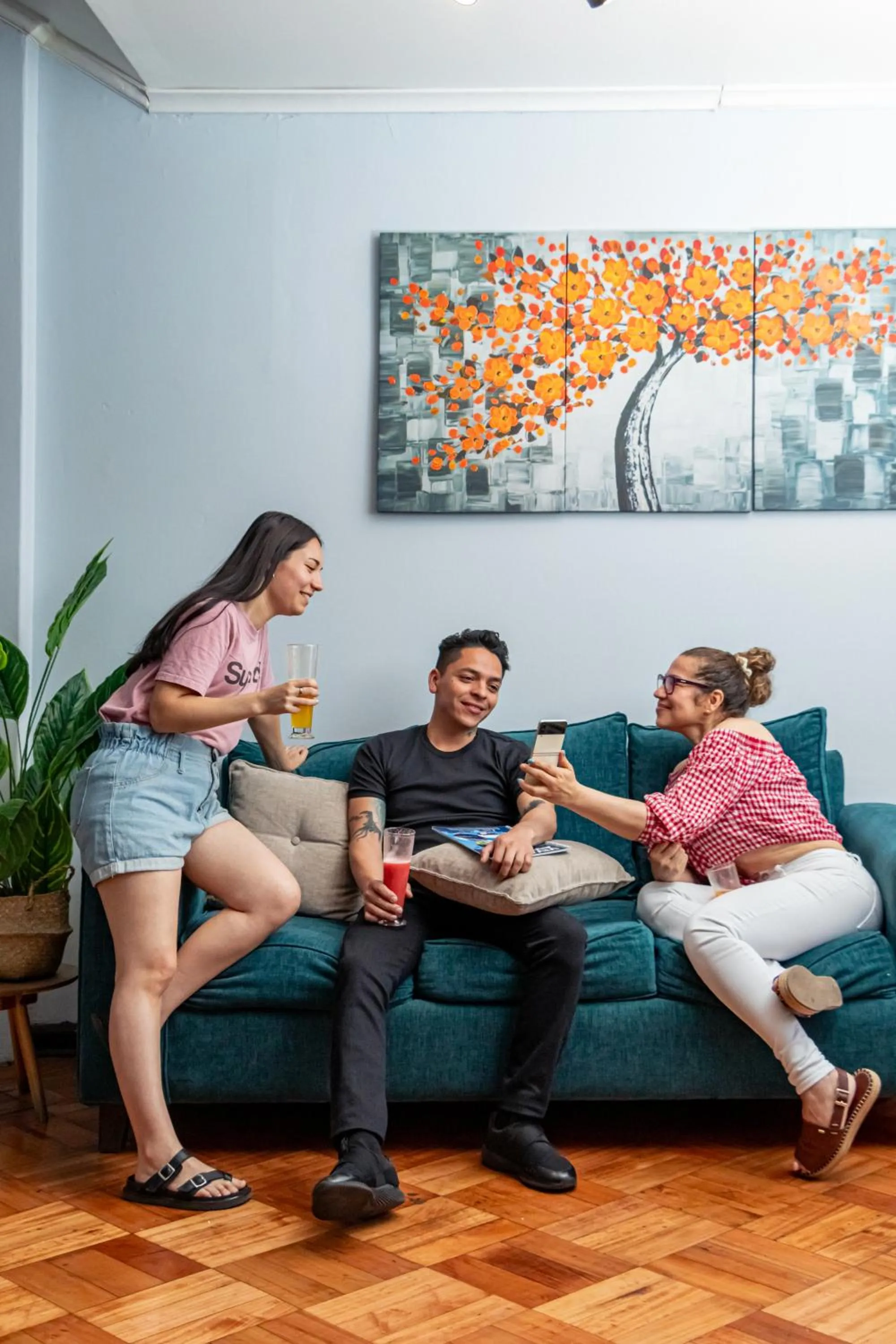 People in Tagle Casa del Lado Santiago Providencia