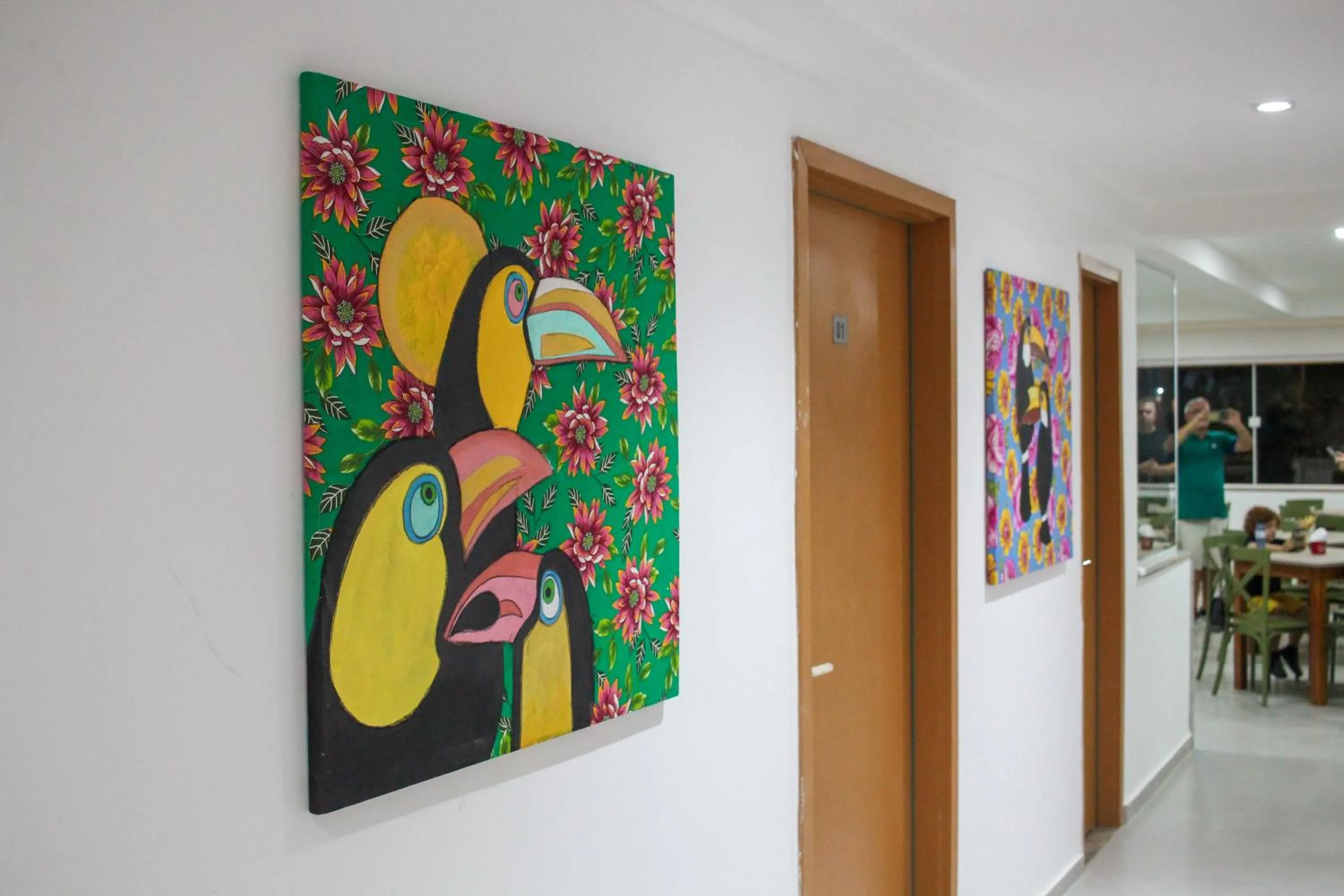 Decorative detail in Pousada Jardins Tropical