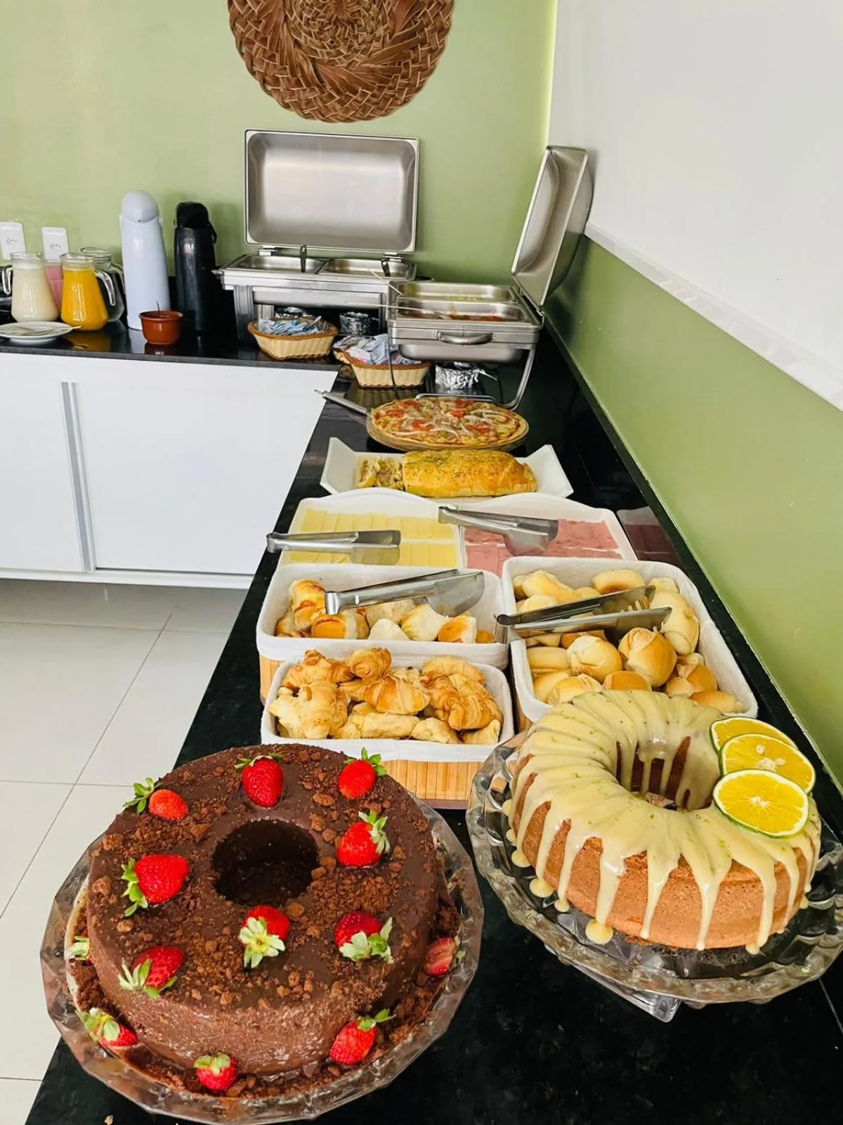 Breakfast in Pousada Jardins Tropical