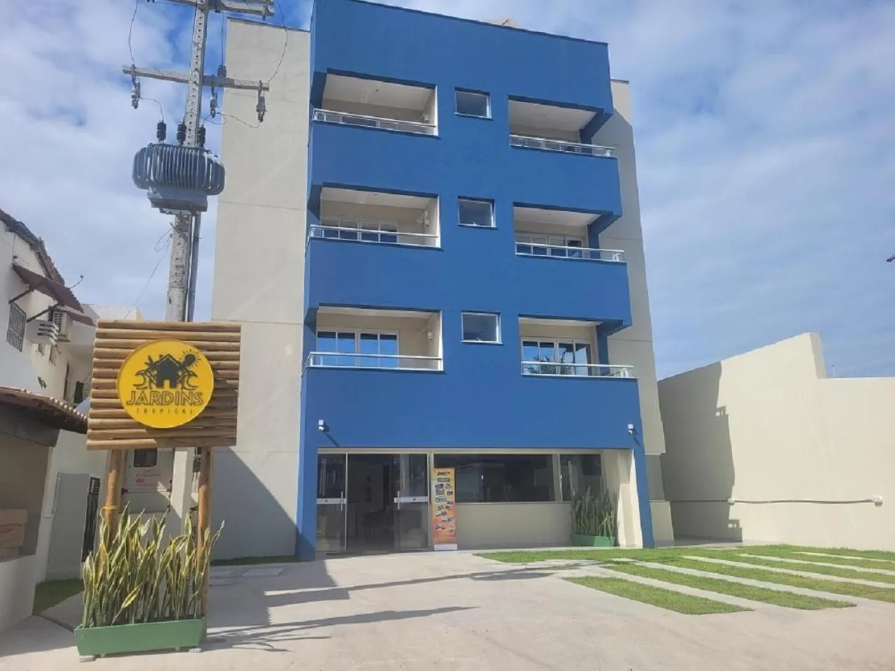 Property building in Pousada Jardins Tropical