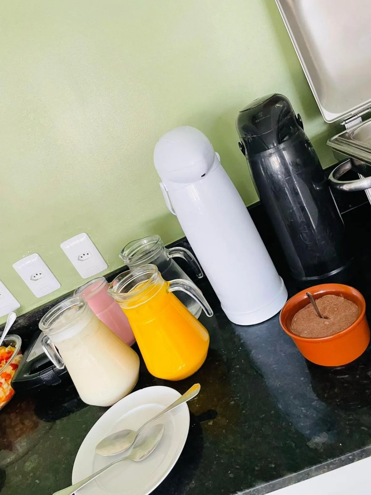 Breakfast in Pousada Jardins Tropical