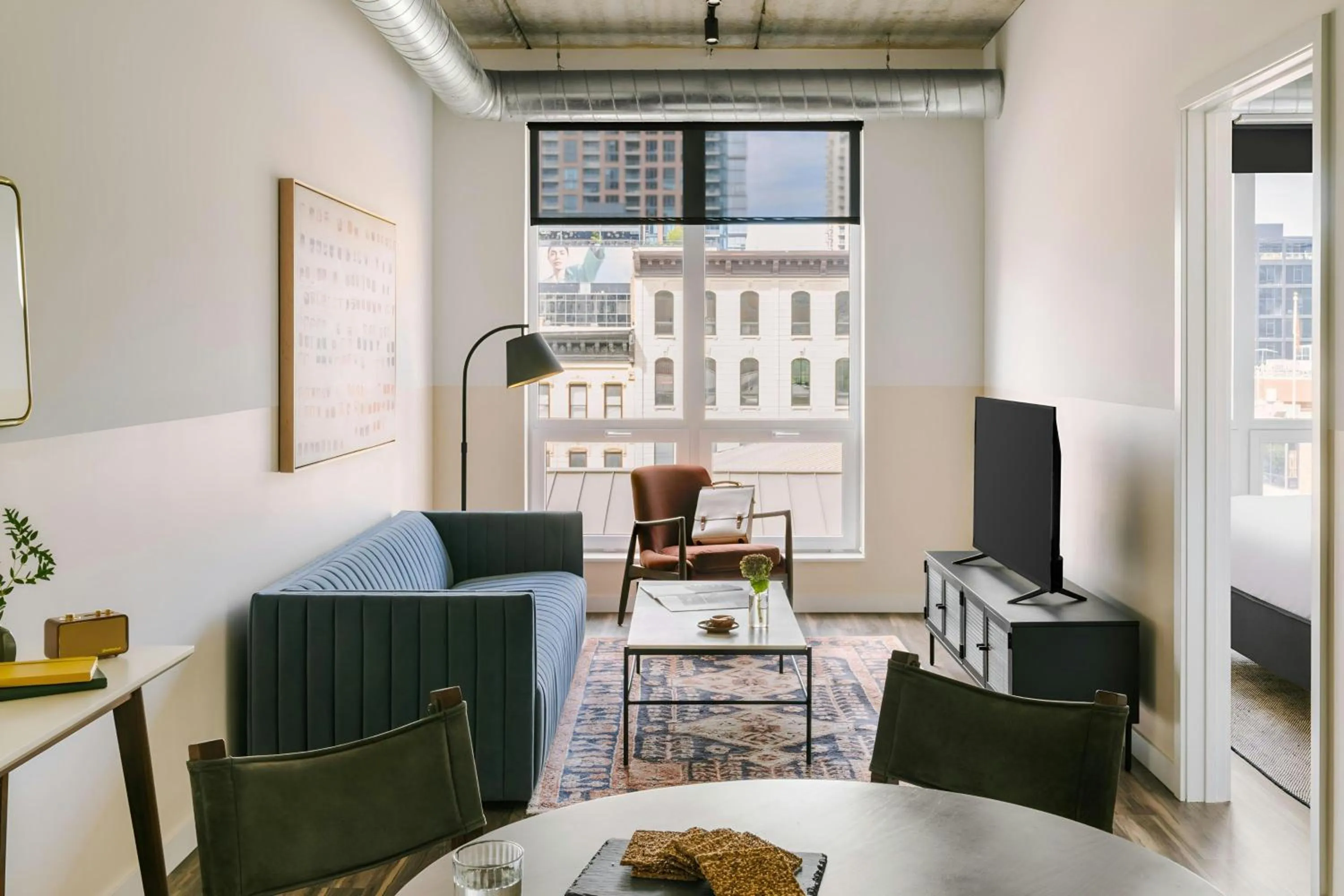 Living room in Sonder by Marriott Bonvoy The Opal Apartments River North