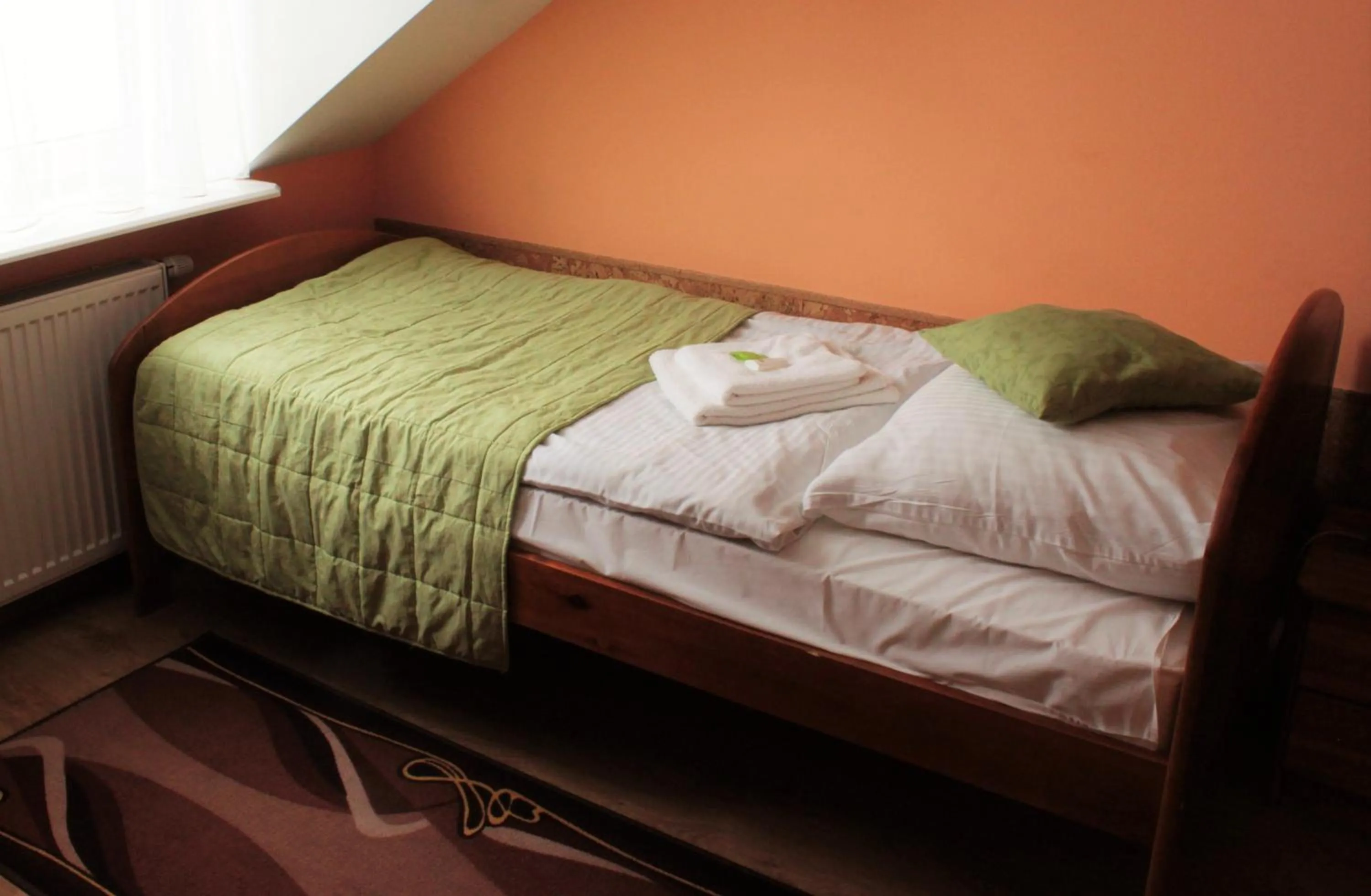 Bed in Hotel Dukat