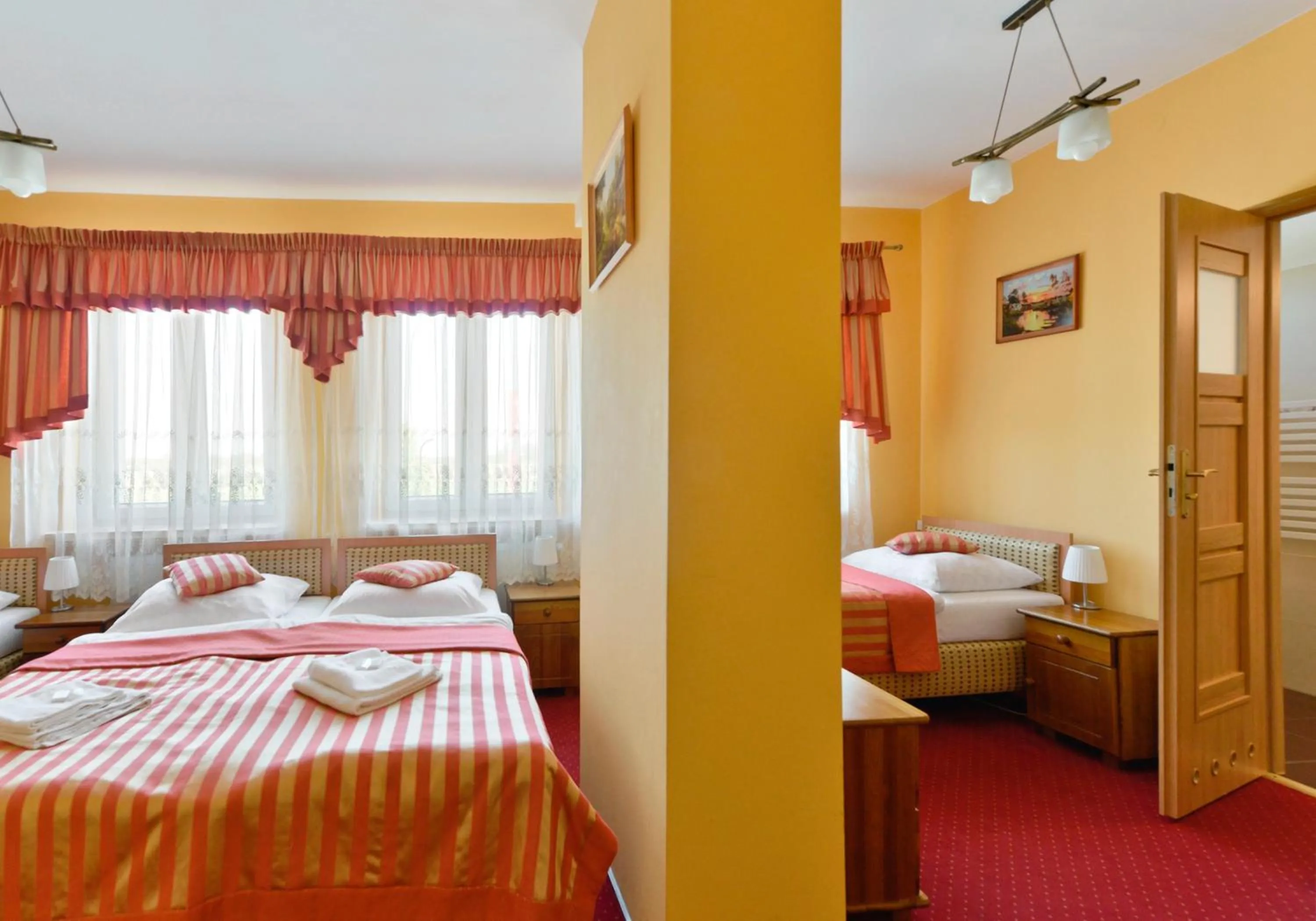 Bed in Hotel Dukat