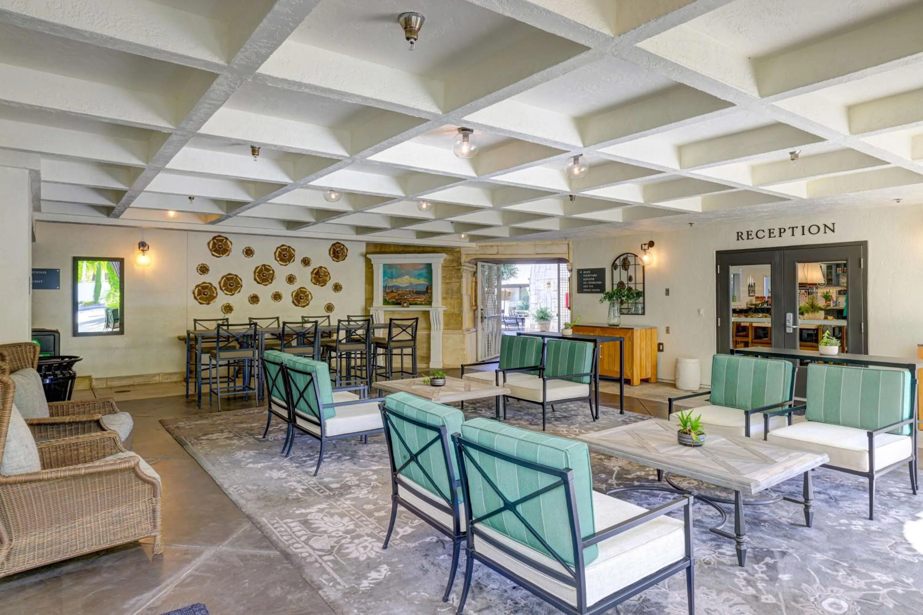 Lobby or reception in The Lodge at Healdsburg, Tapestry Collection by Hilton