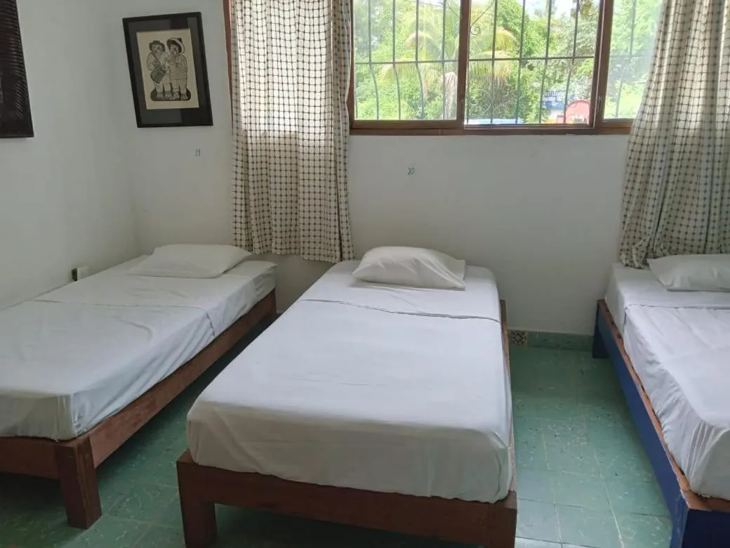 Bed in MayFlower Hotel & Hostal