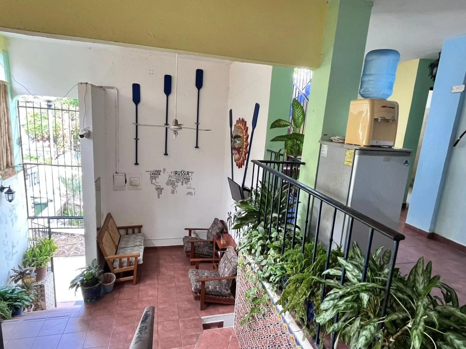 Lobby or reception in MayFlower Hotel & Hostal