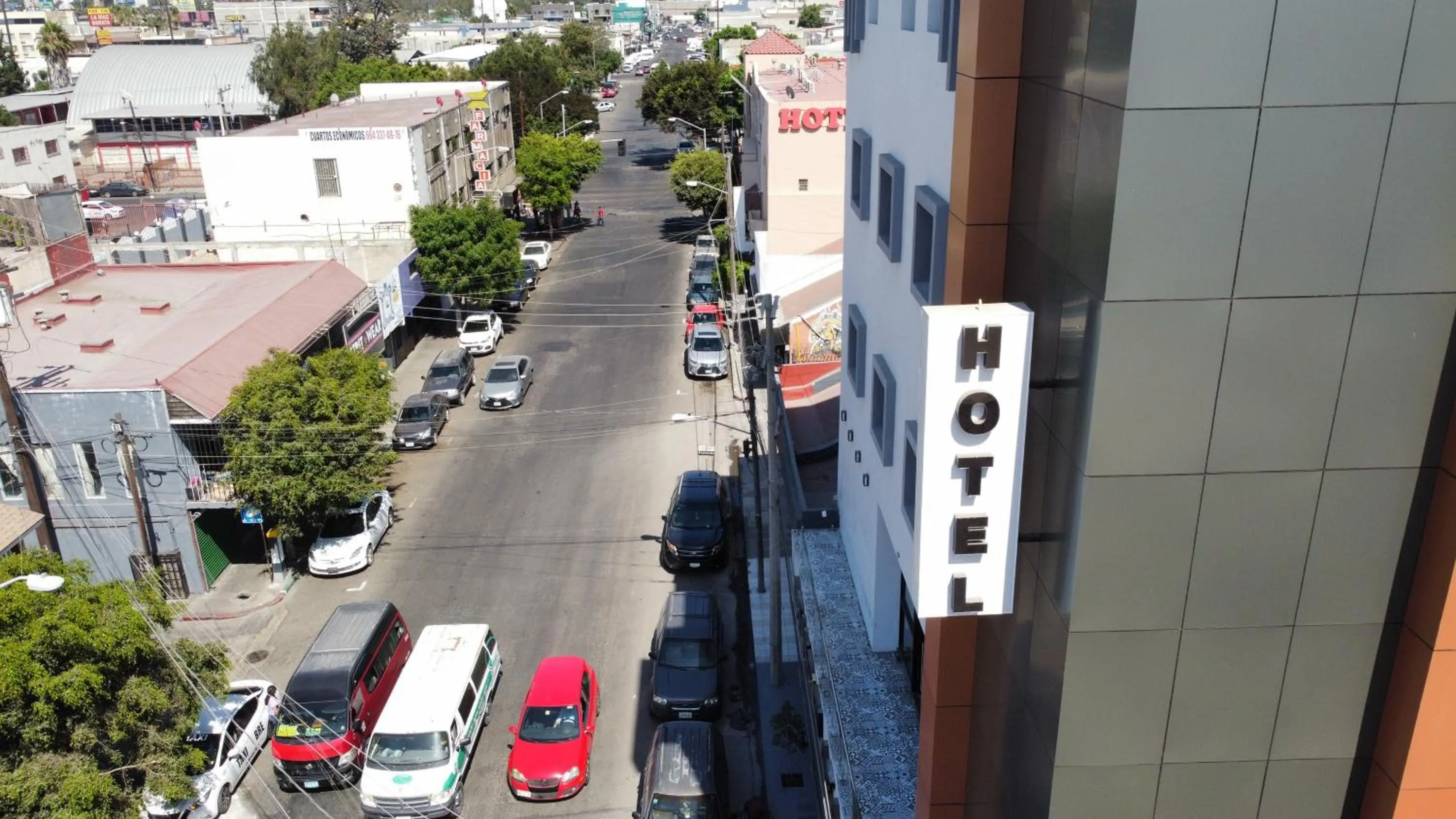 Street view in Hotel Grand One Plaza