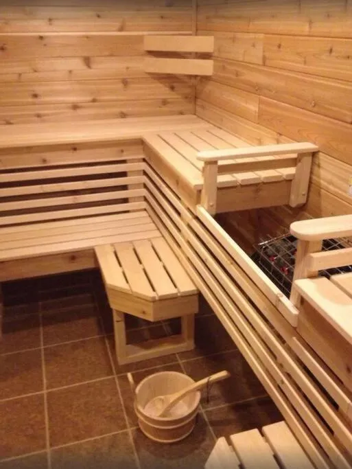 Sauna in Fox Den Lodge