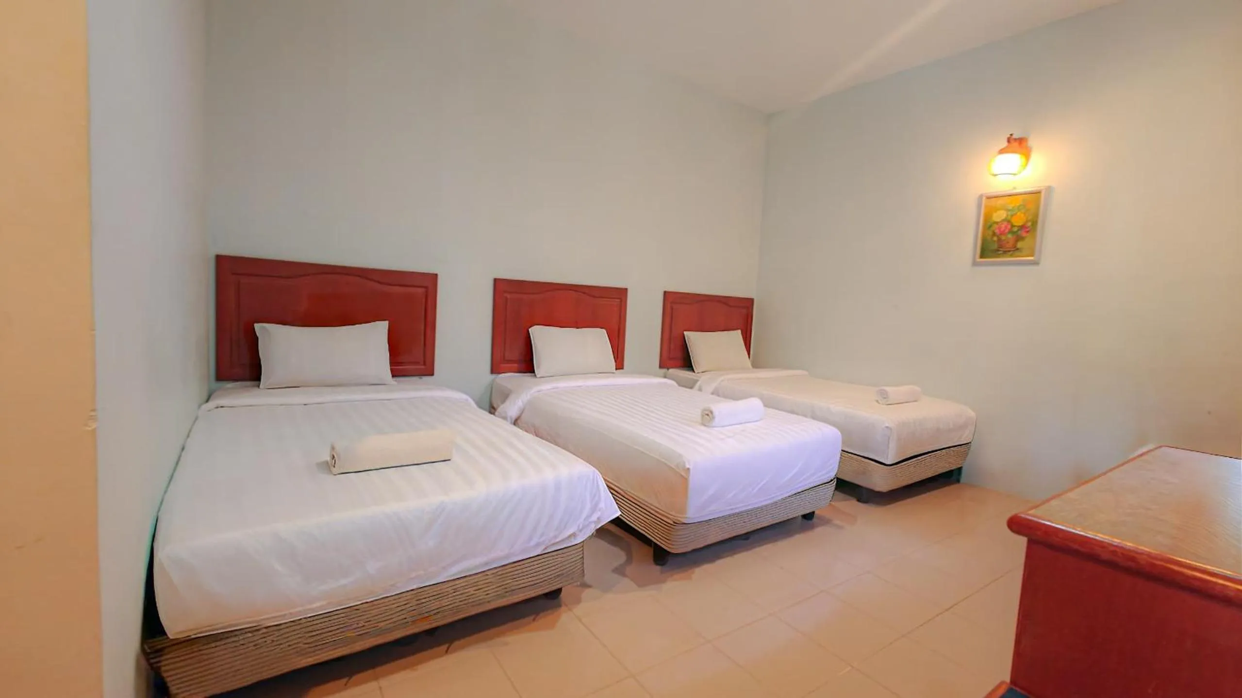 Bed in Tekoma Resort Taman Negara