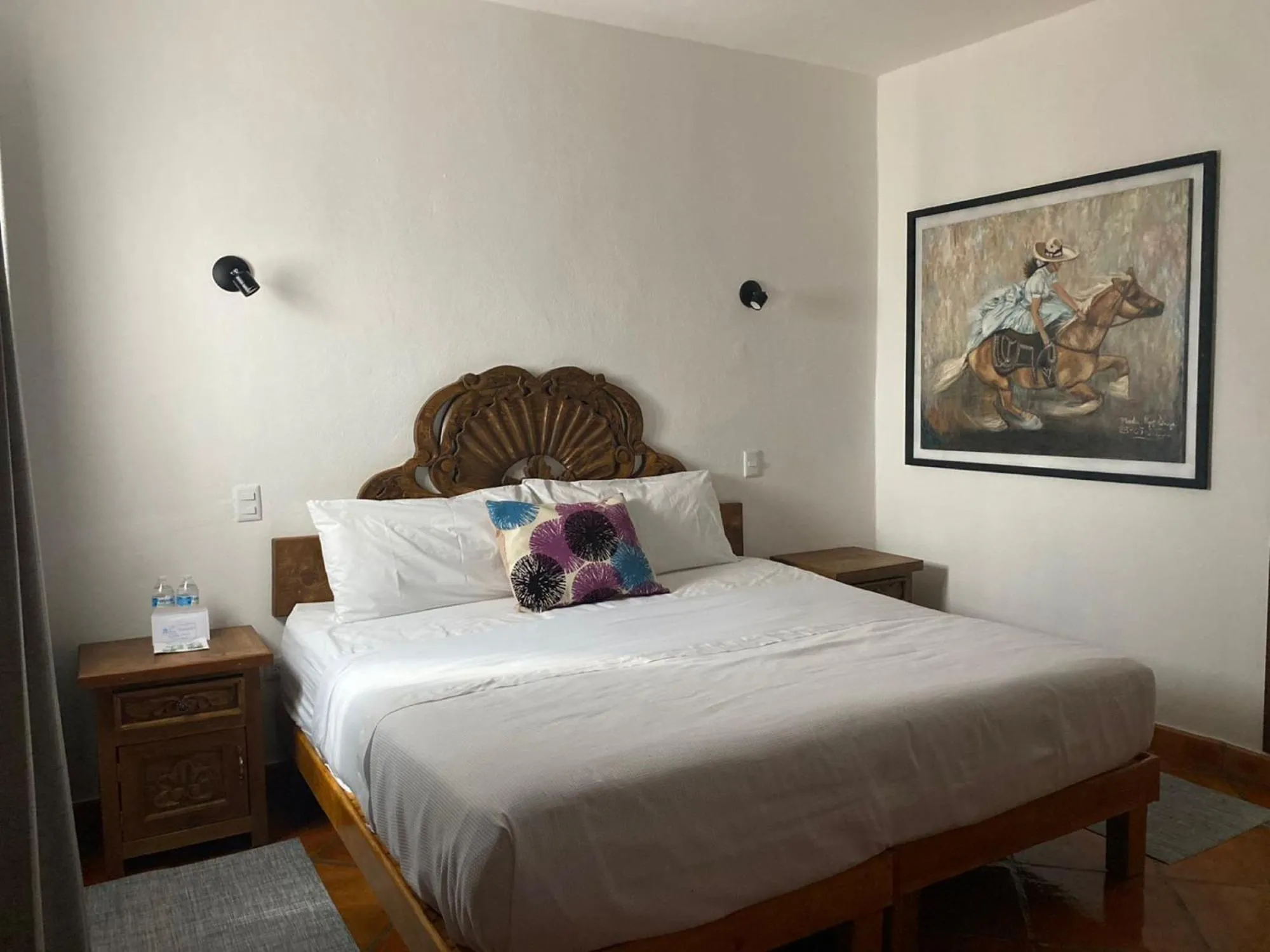 Property building, Bed in Hotel La Lejona