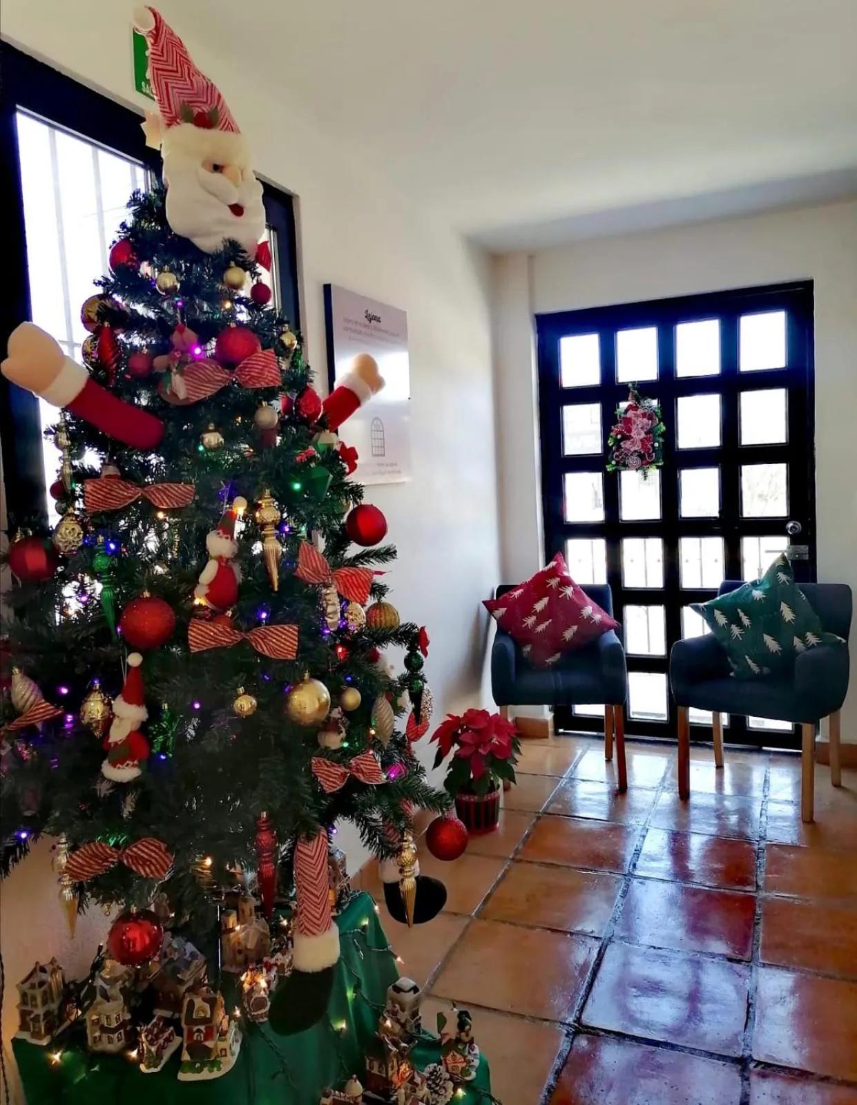 Lobby or reception in Hotel La Lejona