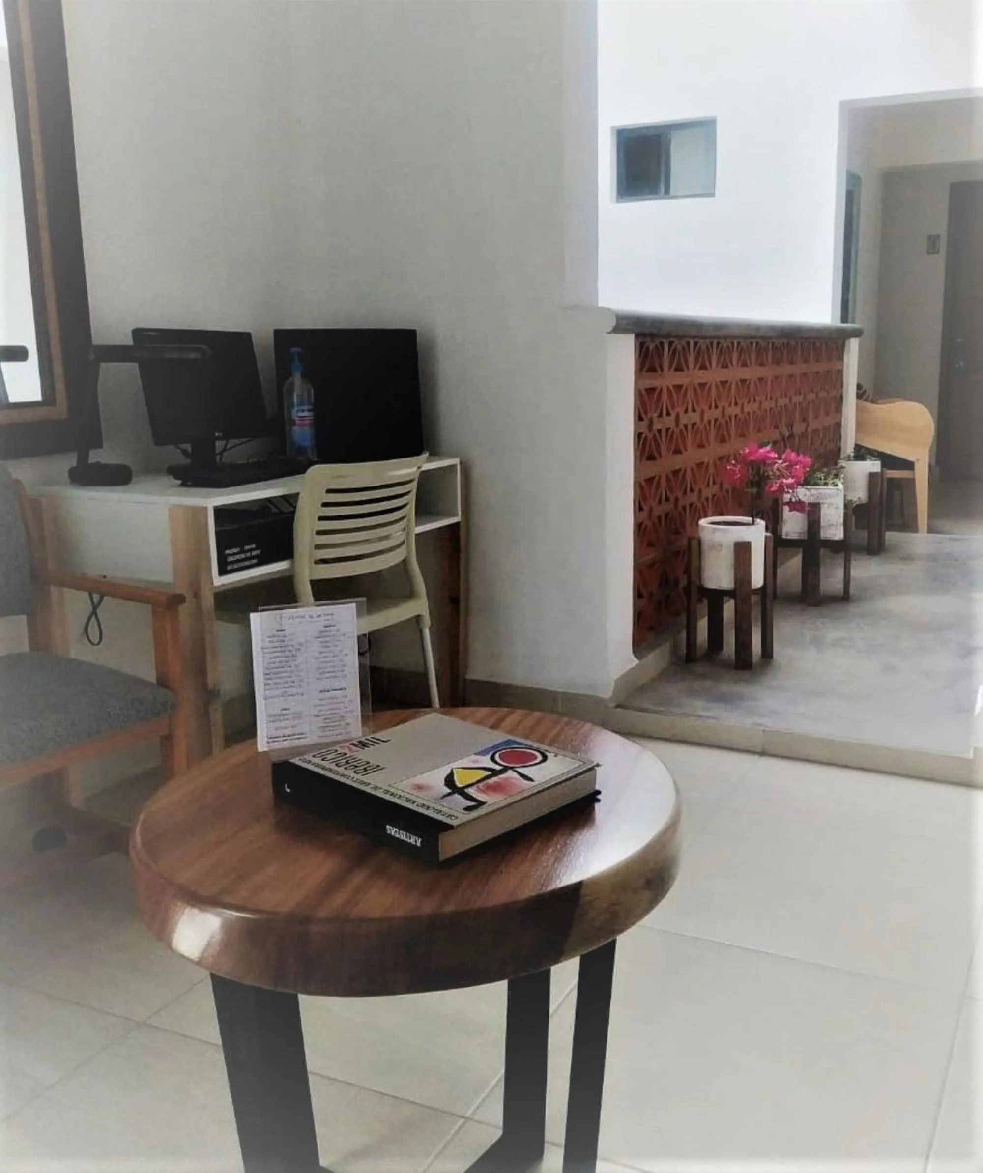 Seating area in Hotel La Lejona