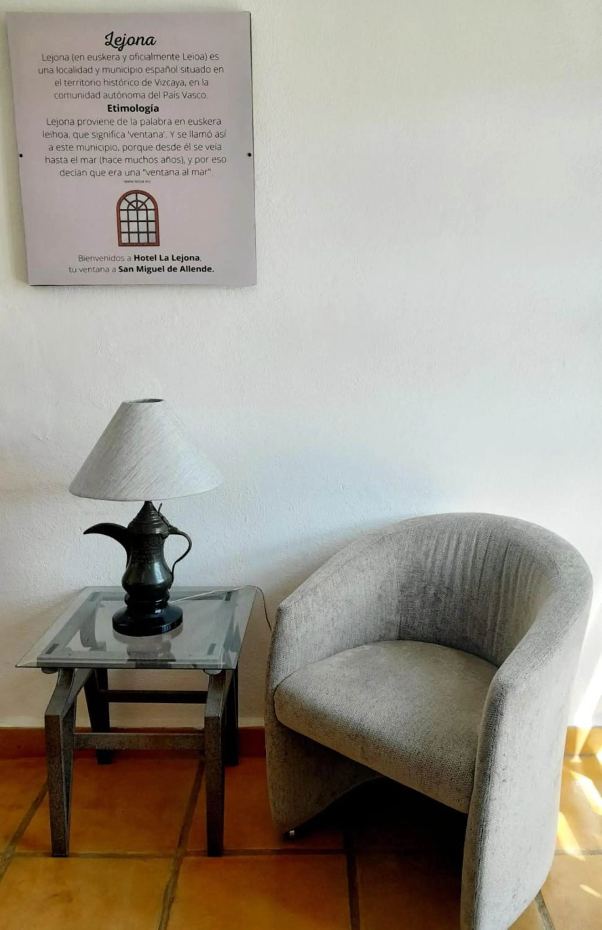 Lobby or reception in Hotel La Lejona